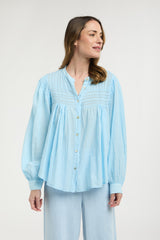 LOVE ITALY Serenity Shirt SKY BLUE