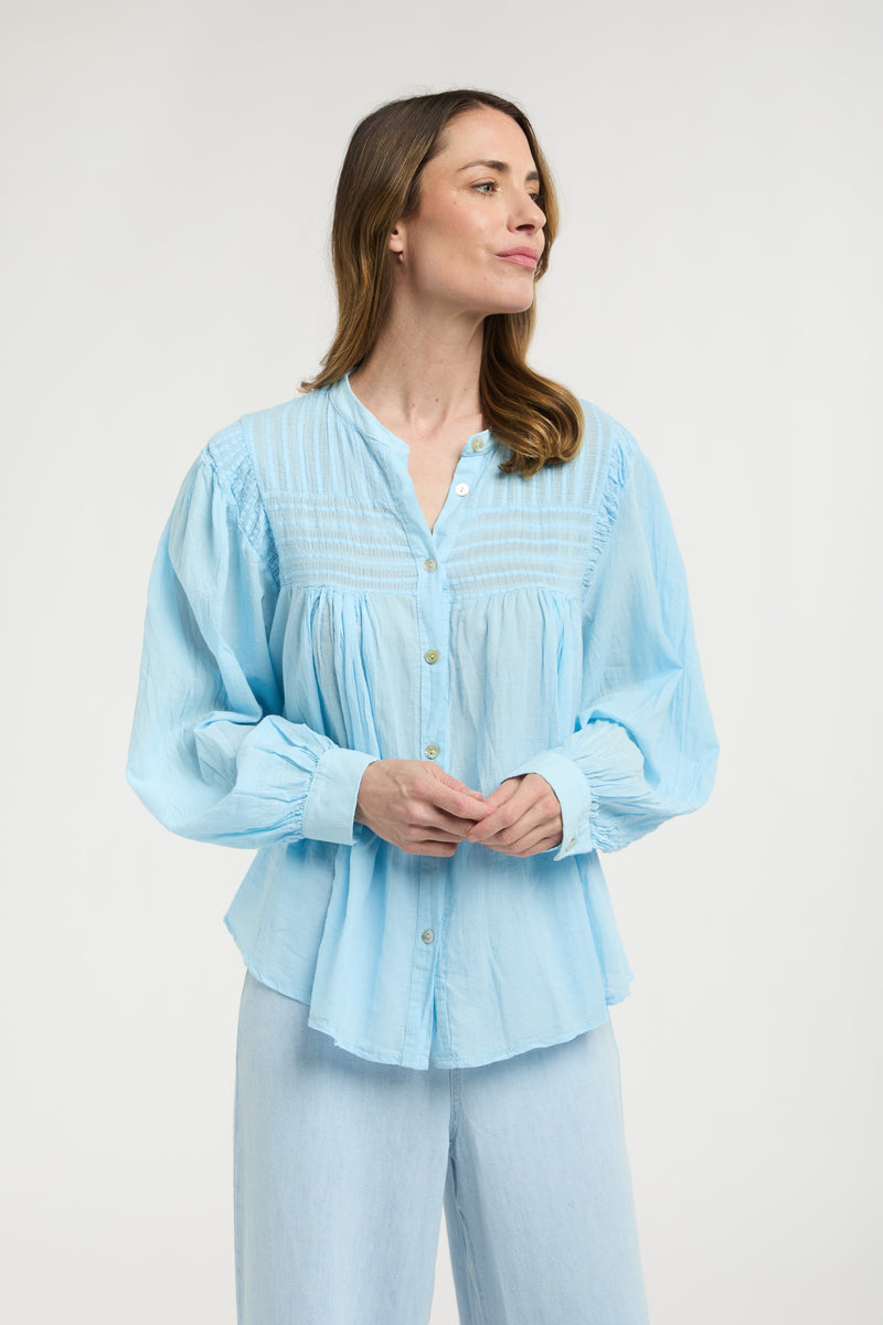 LOVE ITALY Serenity Shirt SKY BLUE