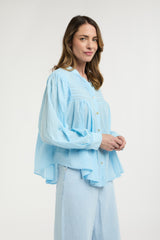 LOVE ITALY Serenity Shirt SKY BLUE