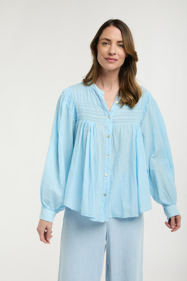 LOVE ITALY Serenity Shirt SKY BLUE