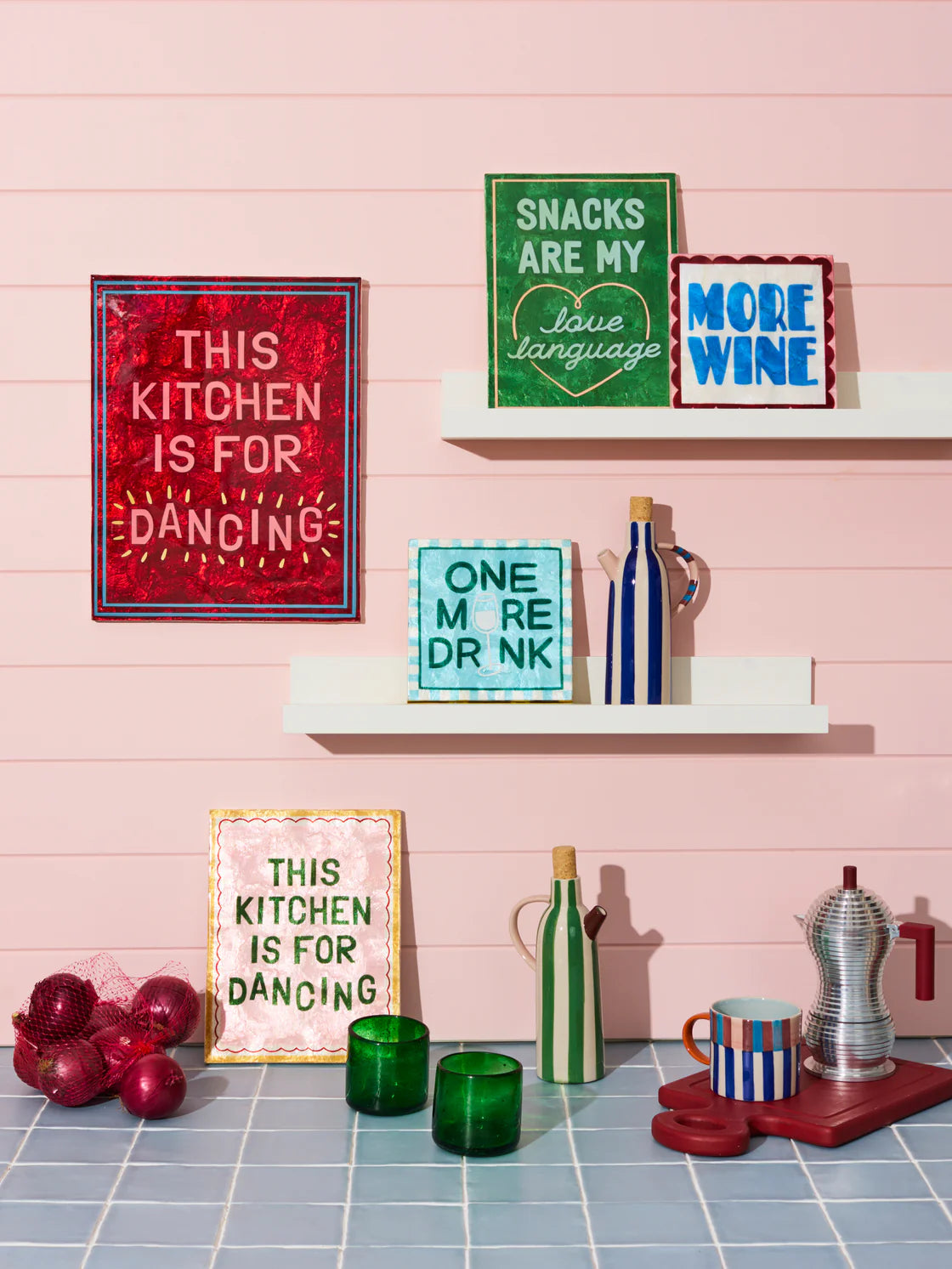 JONES & CO Funhouse Tile SNACKS