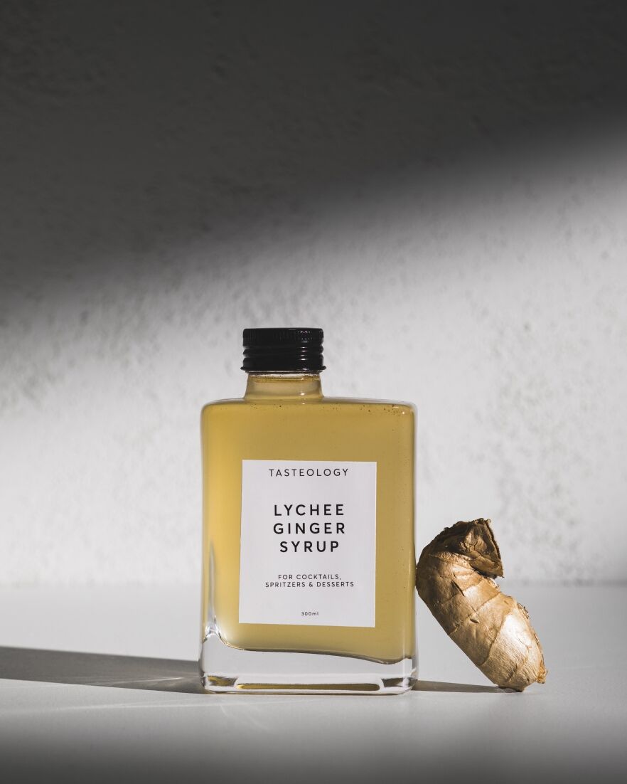 TASTEOLOGY Lychee & Ginger Syrup