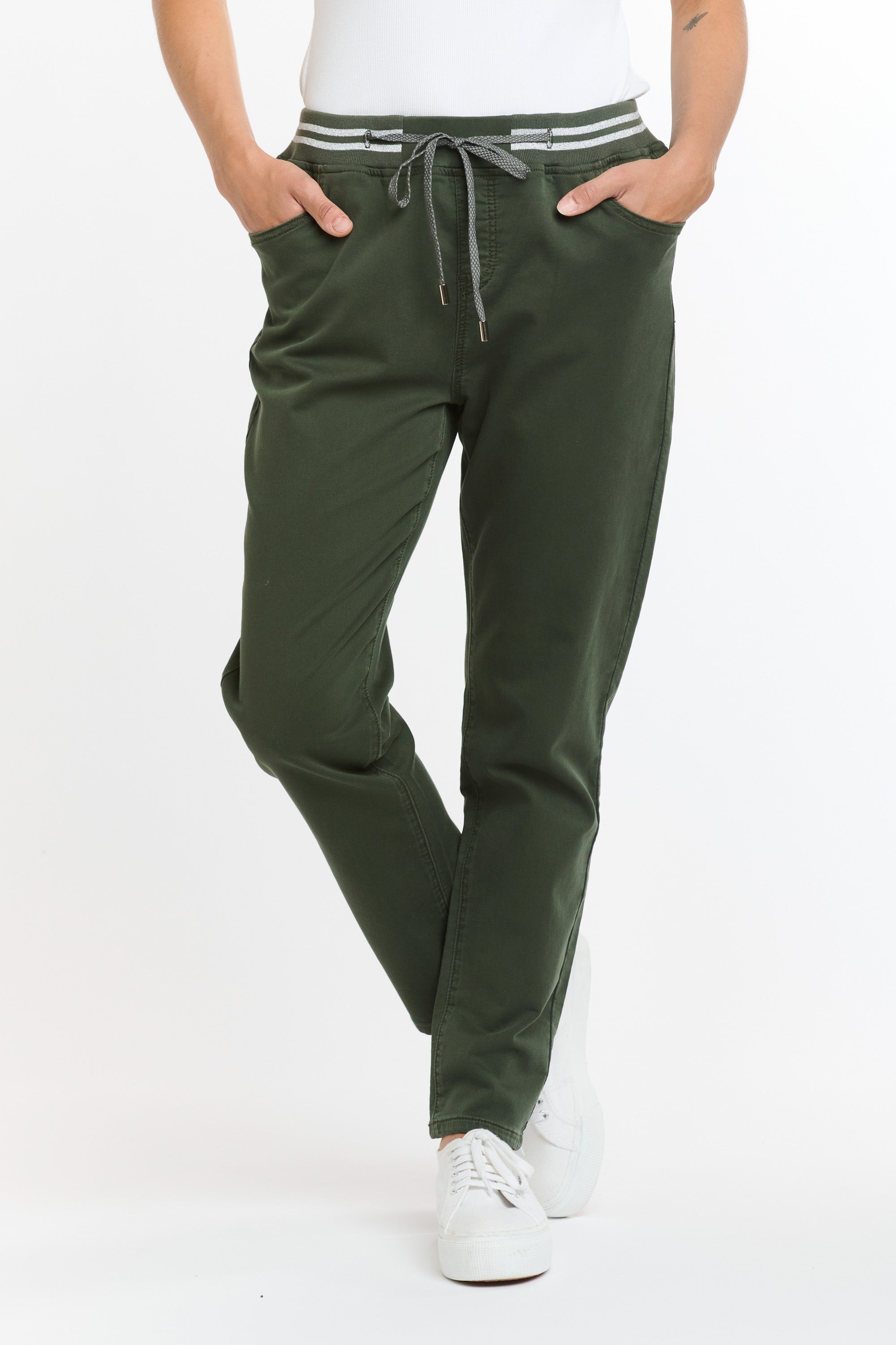 ITALIAN STAR Hugo Jogger OLIVE