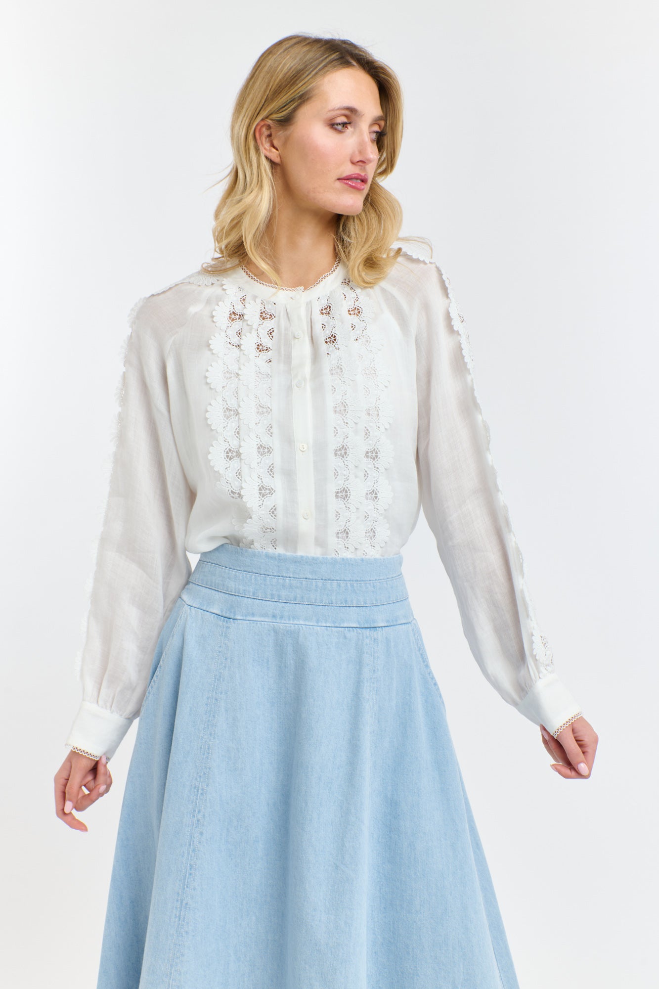 365 DAYS Romance Shirt WHITE