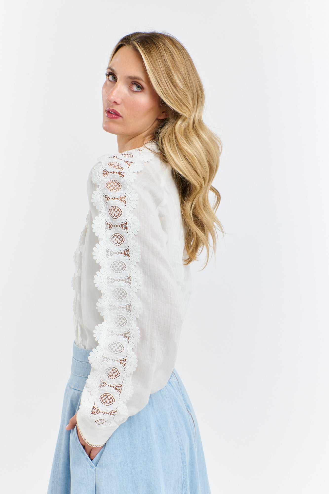 365 DAYS Romance Shirt WHITE