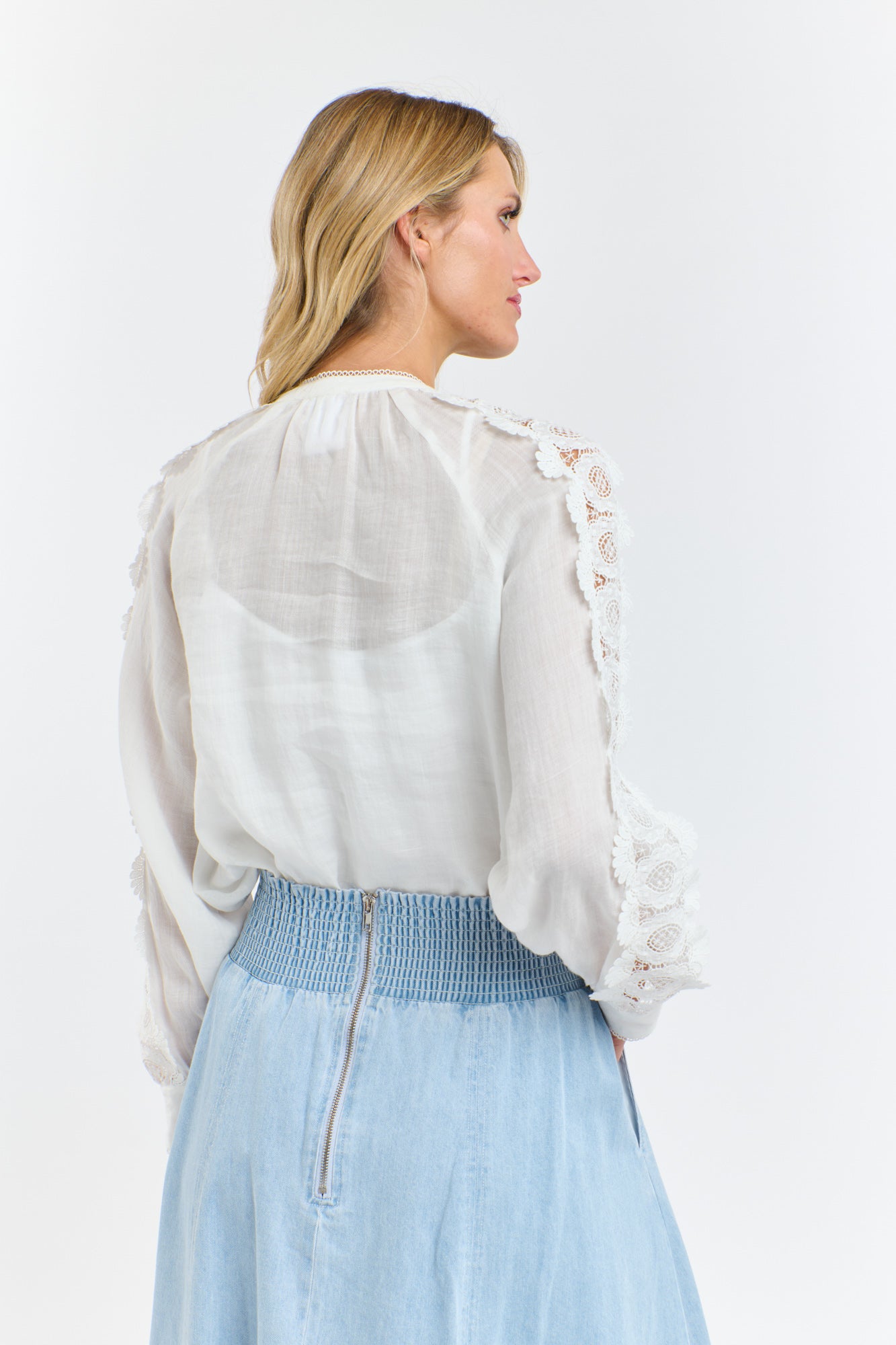 365 DAYS Romance Shirt WHITE