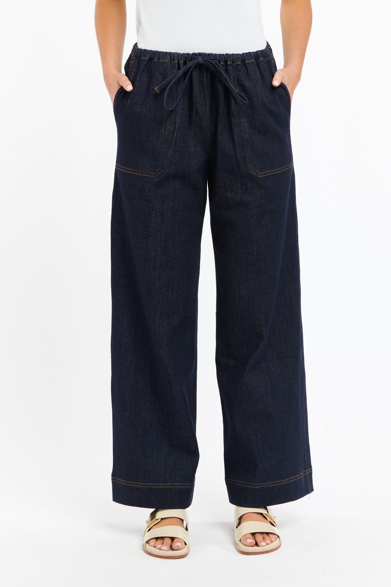 365 DAYS Misha Drawcord Pant DENIM