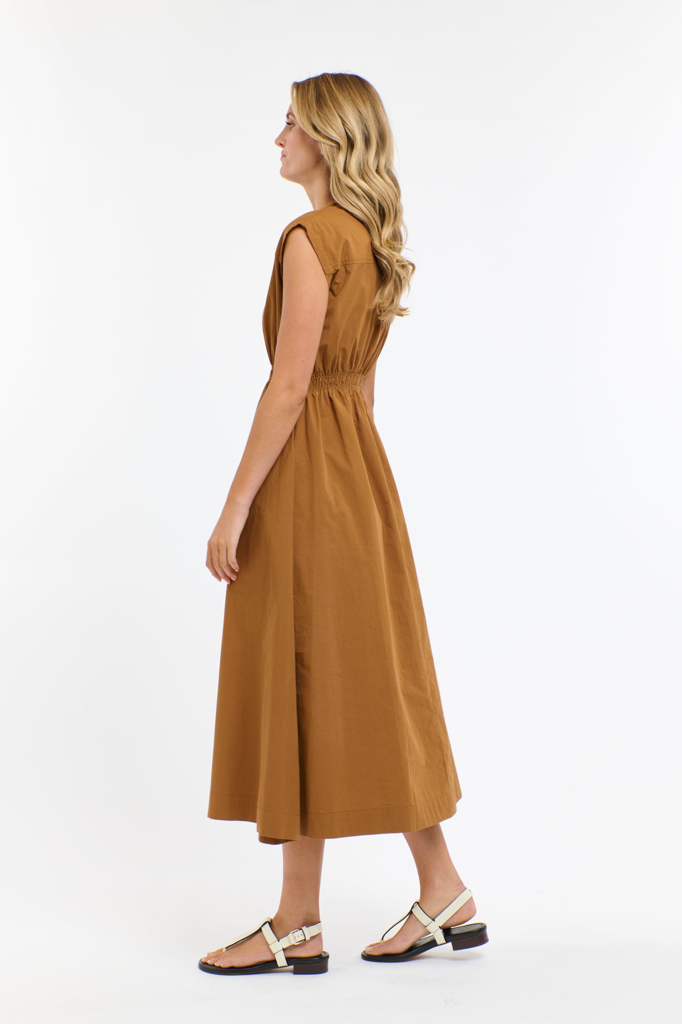365 DAYS Cooper Cotton Dress BUTTERSCOTCH