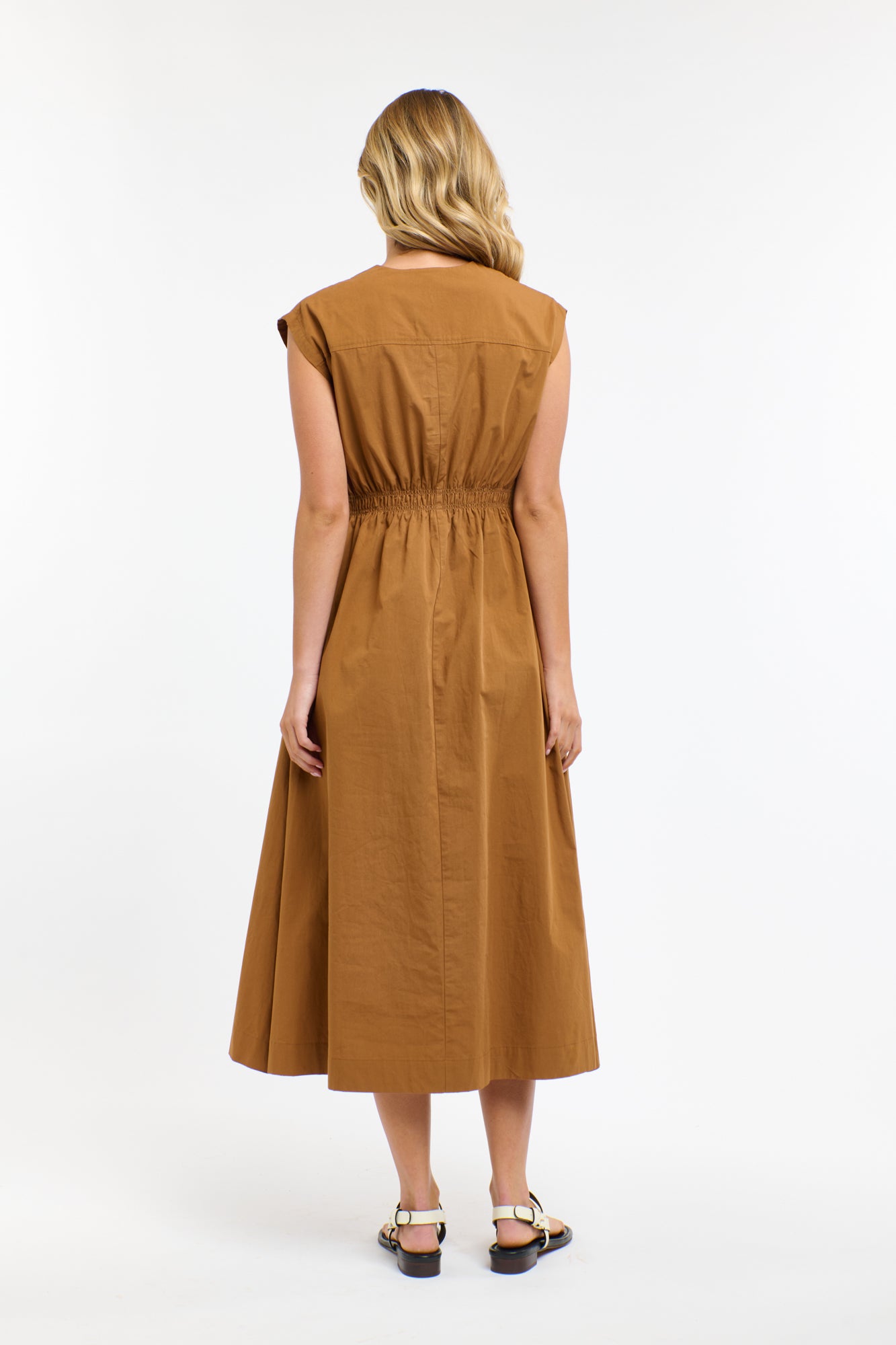 365 DAYS Cooper Cotton Dress BUTTERSCOTCH