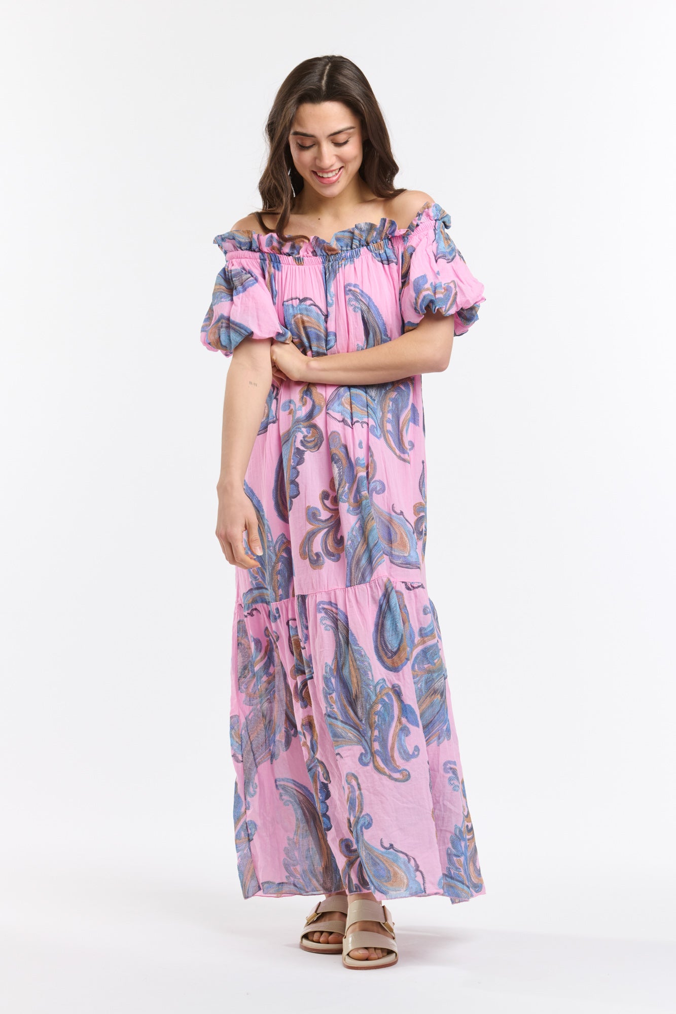 ITALIAN STAR Coconut Dress  PINK - ONE SIZE