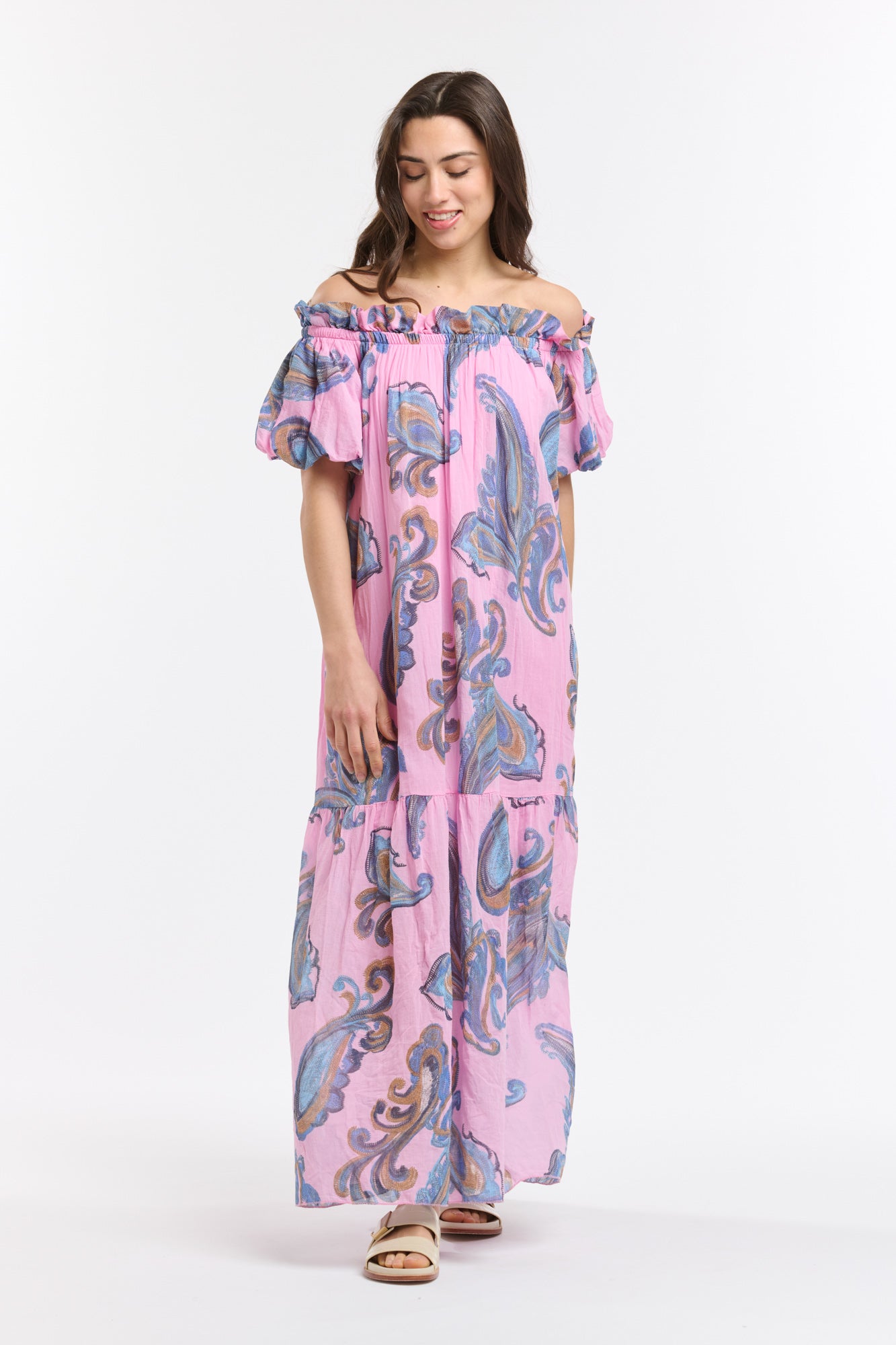 ITALIAN STAR Coconut Dress  PINK - ONE SIZE