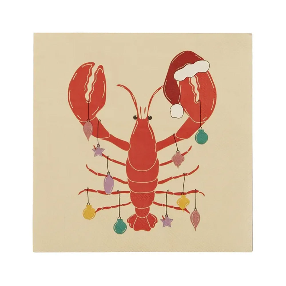 CLAWS Cocktail Napkins 20pk