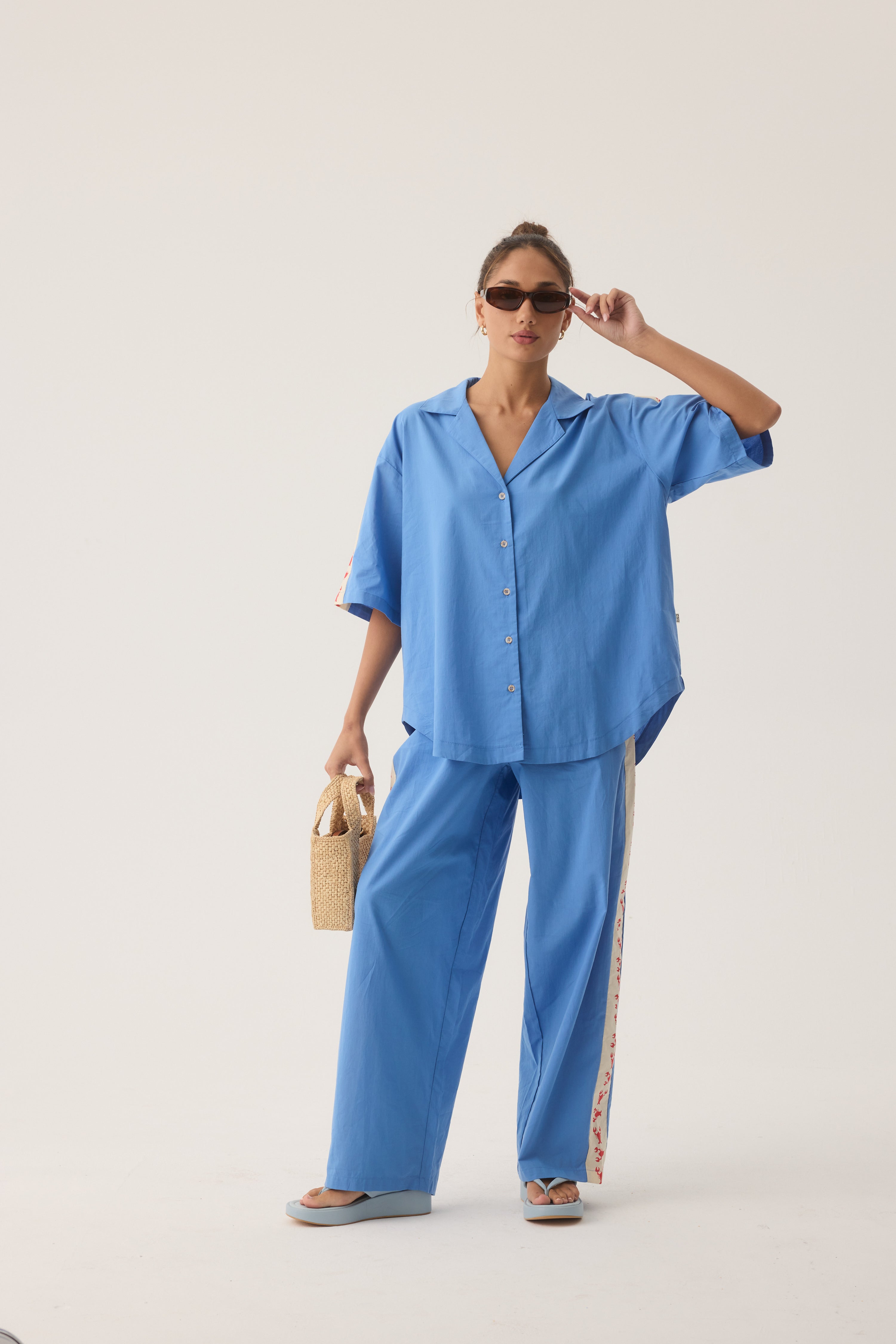 AJ Lobster Shirt FRENCH BLUE