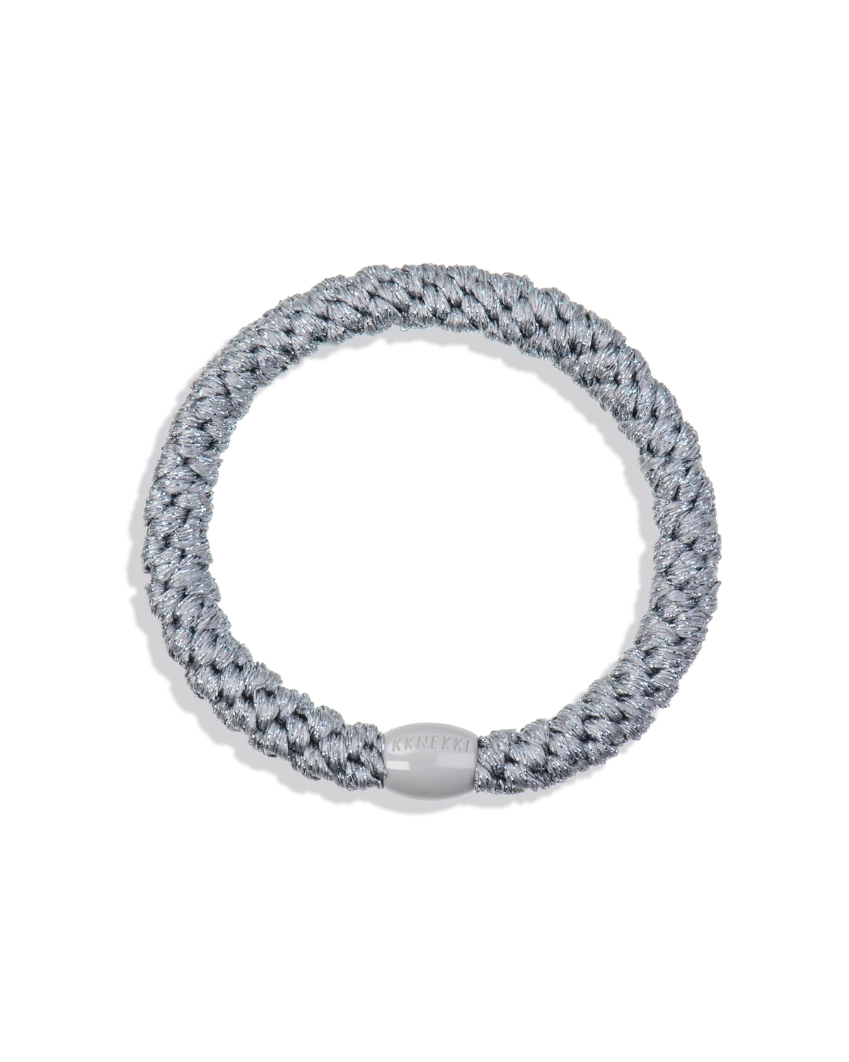 KKNEKKI Original Hair Tie GREY GLITTER