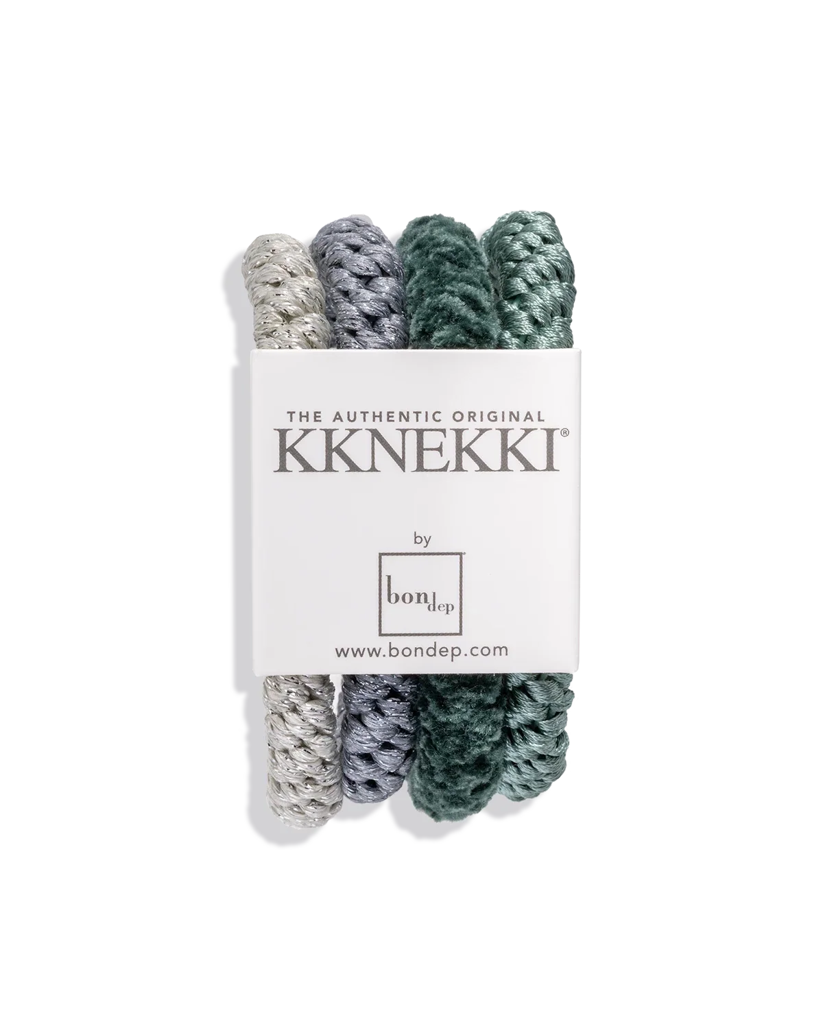 KKNEKKI Original Hair Tie IVORY GLITTER