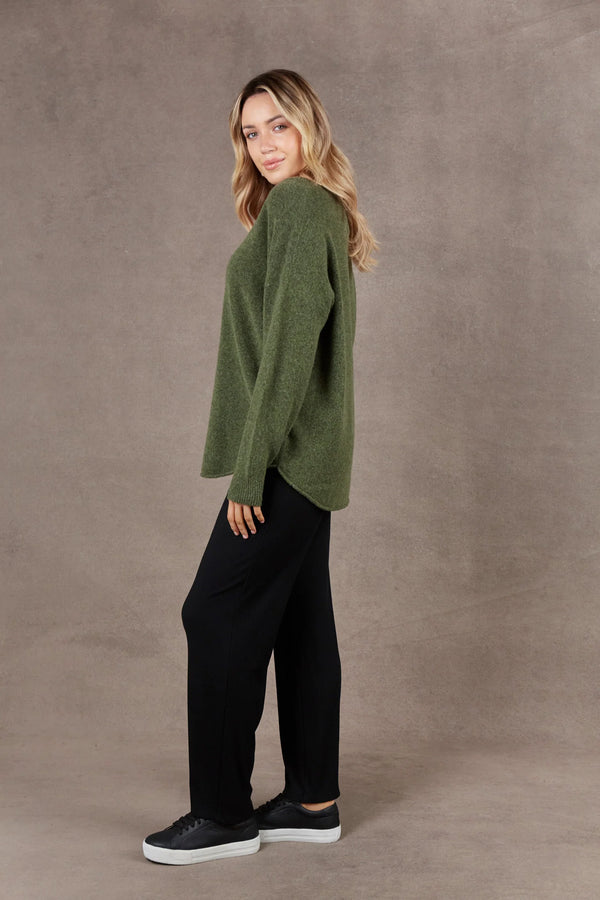 EB & IVE Paarl Knit MOSS