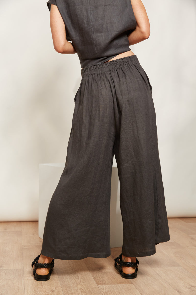 EB+IVE Halcyon Crop Pant OYSTER