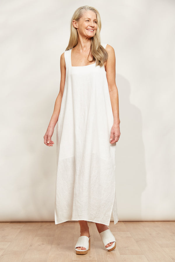 EB & IVE Halcyon Tank Dress OPAL