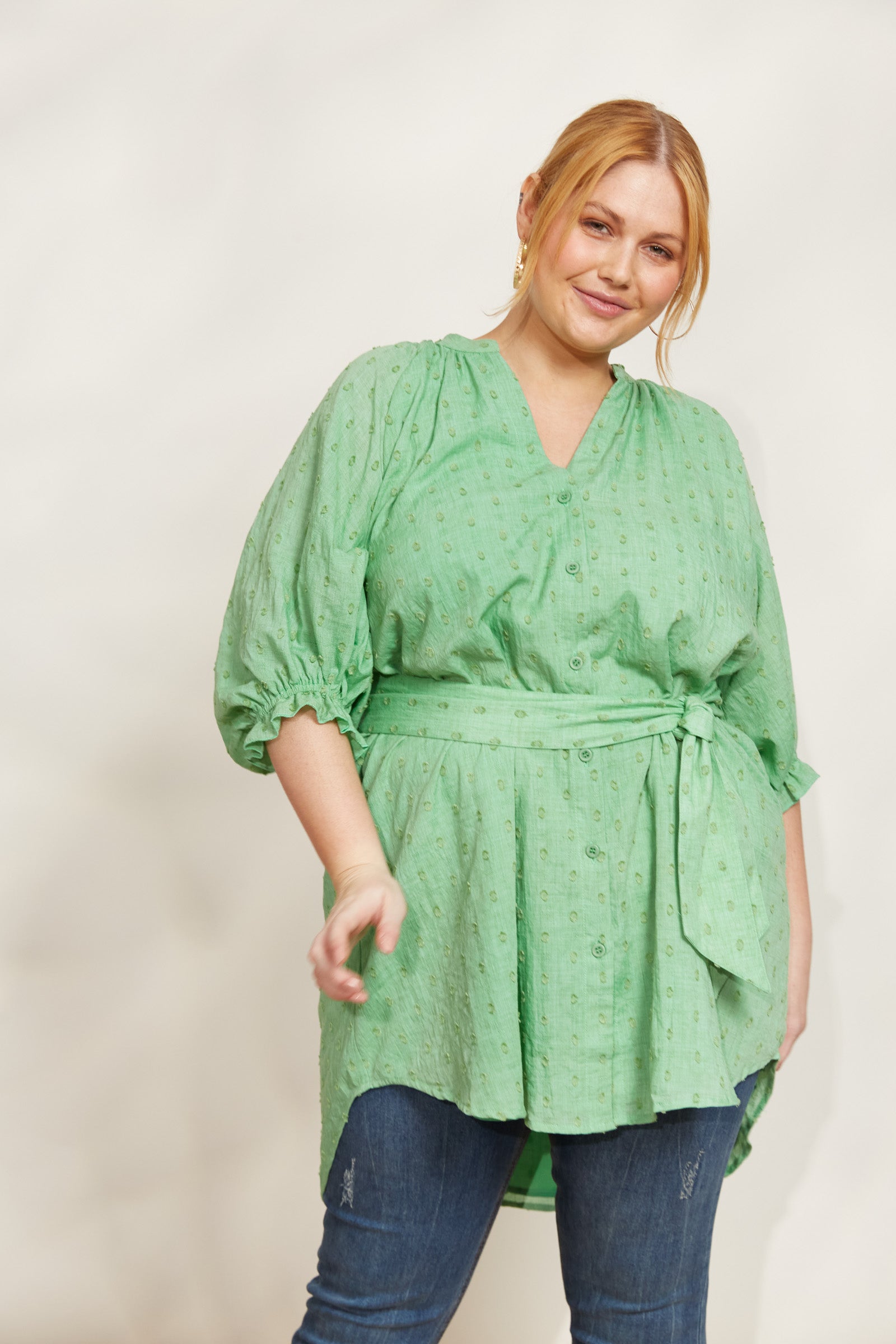 EB+IVE Zephyr Top/Dress One Size JADE