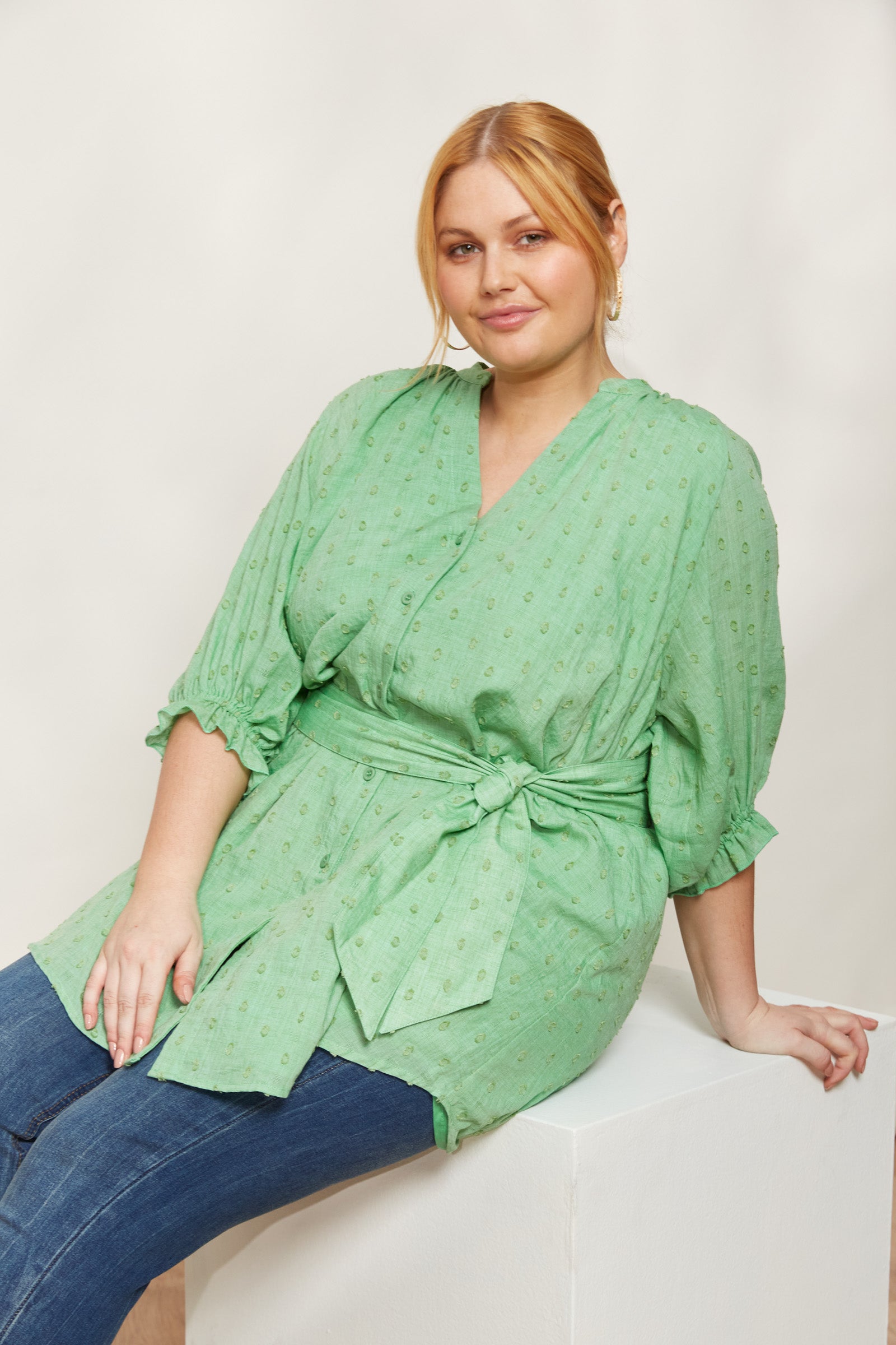 EB+IVE Zephyr Top/Dress One Size JADE