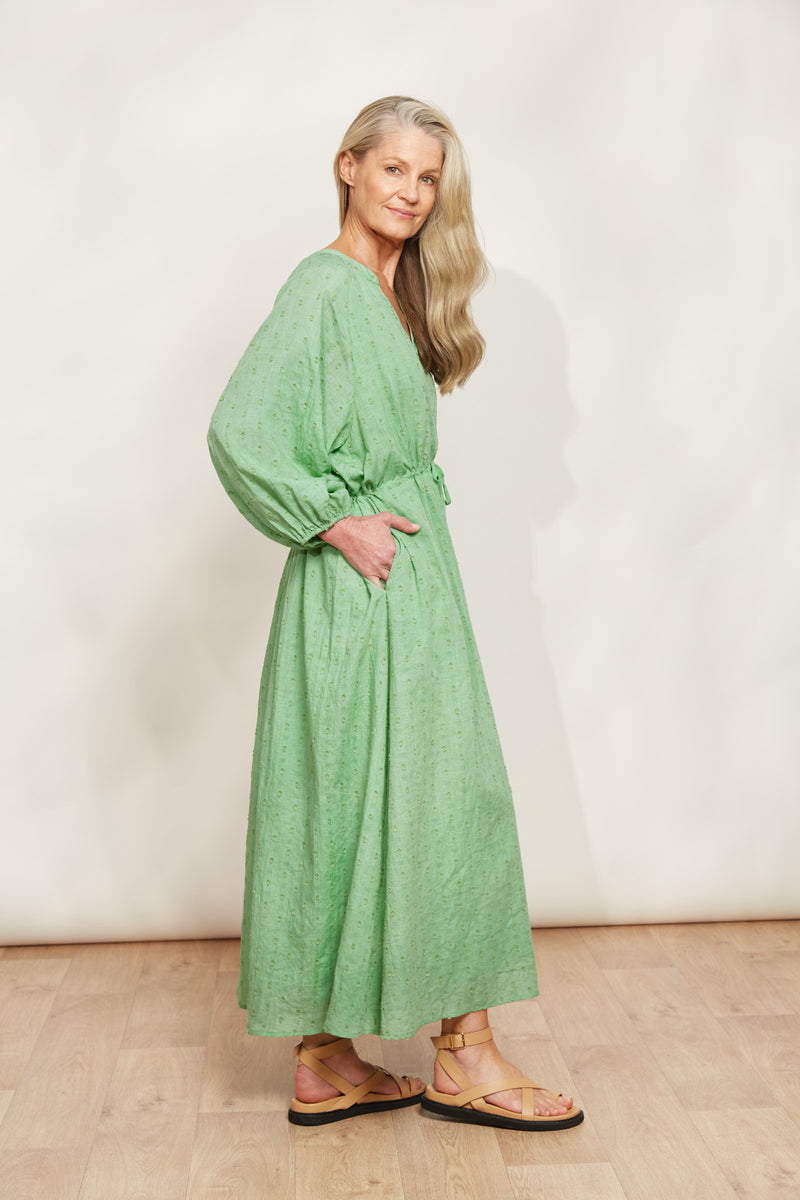 EB & IVE Zephyr Maxi Dress JADE