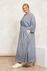 EB & IVE Zephyr Maxi Dress NEVADA