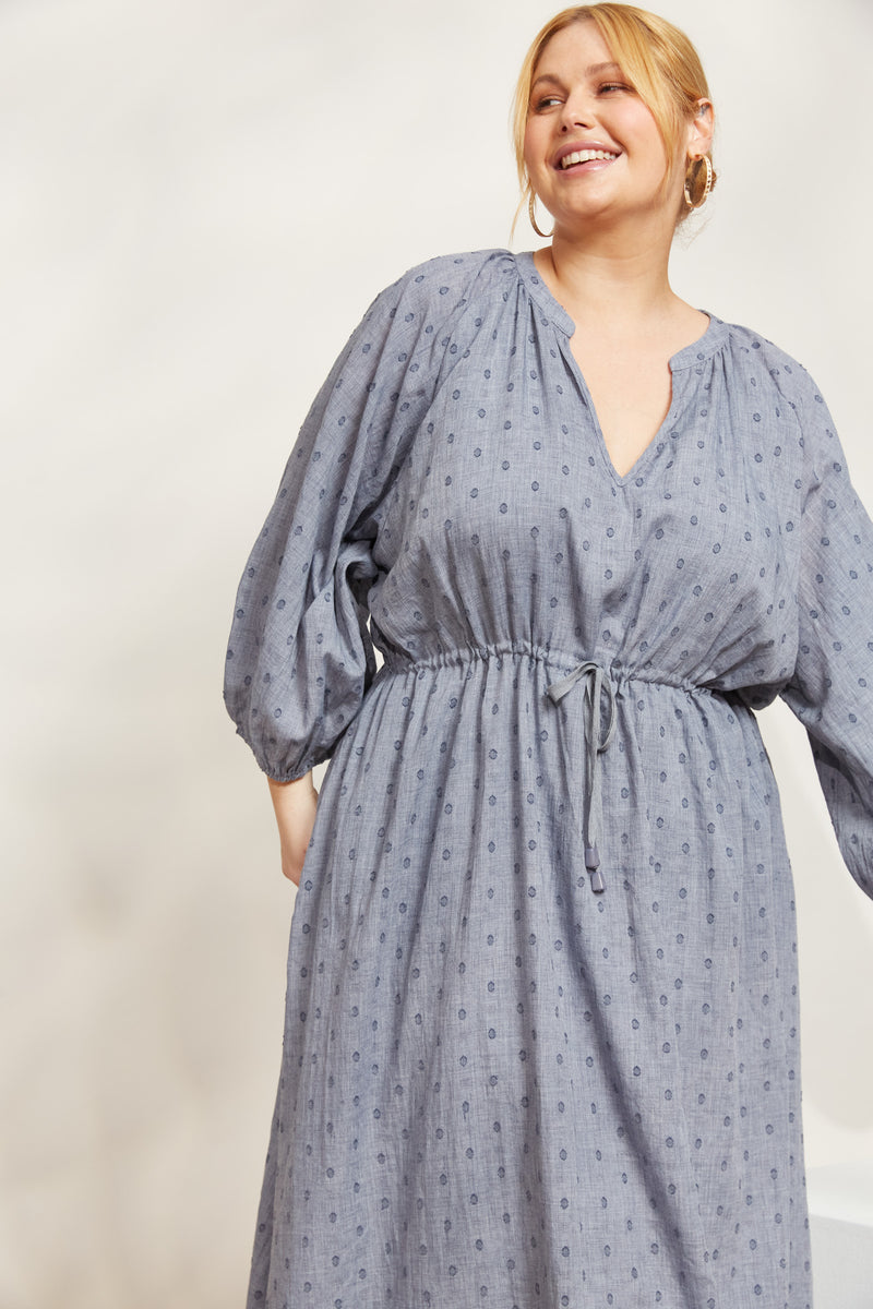 EB & IVE Zephyr Maxi Dress NEVADA