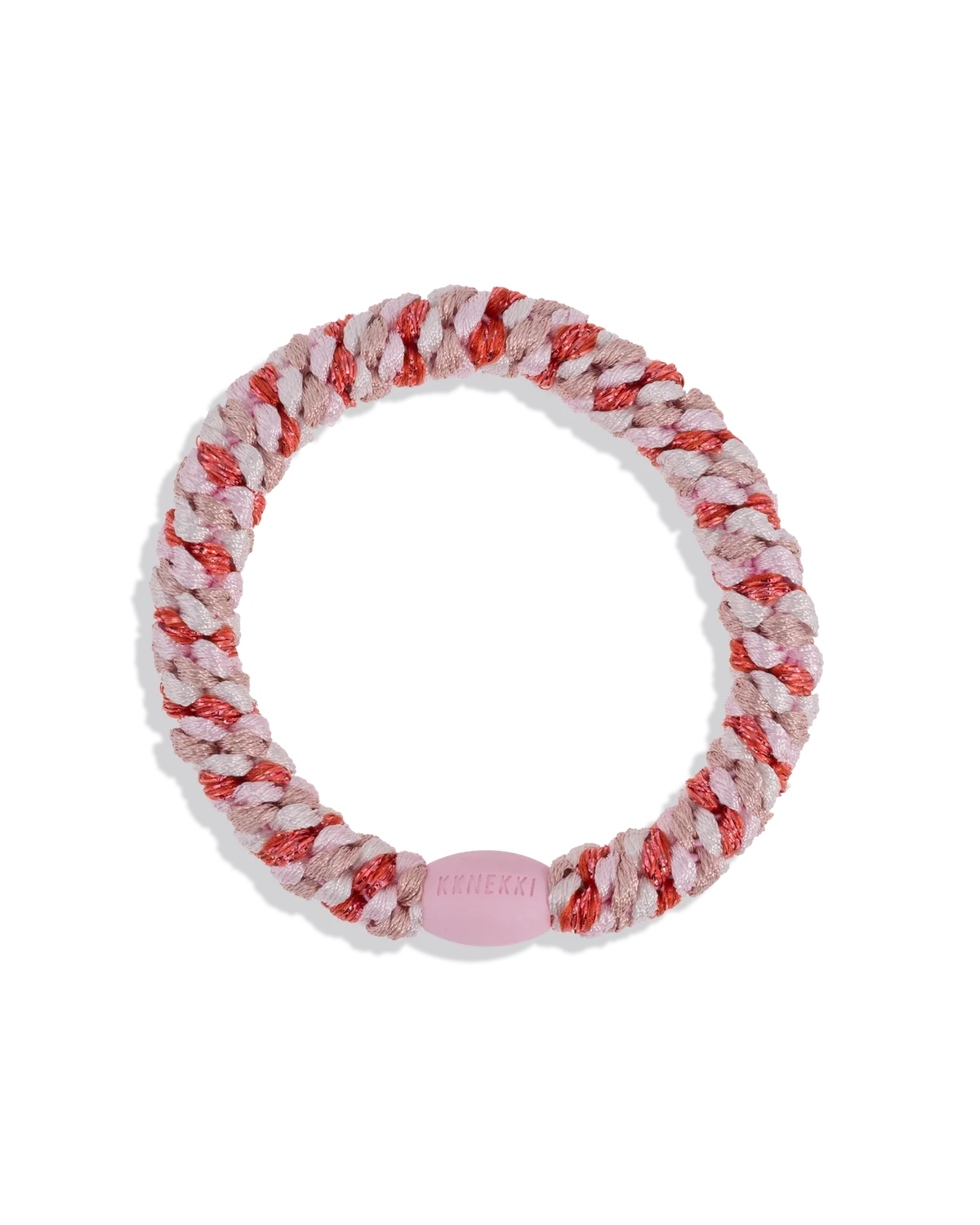 KKNEKKI Original Hair Tie POMERANT PINK GLITTER