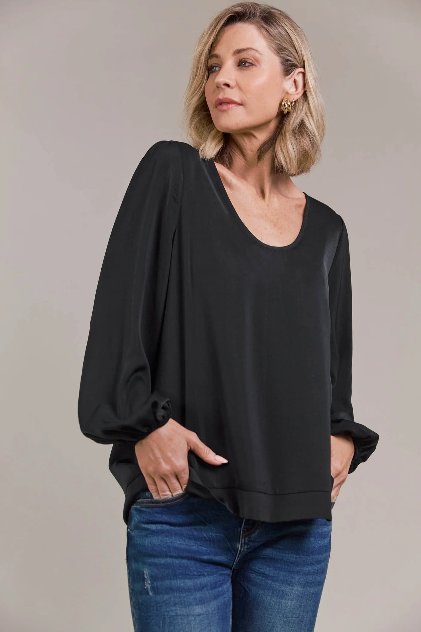 EB&IVE Elsie Top BLACK