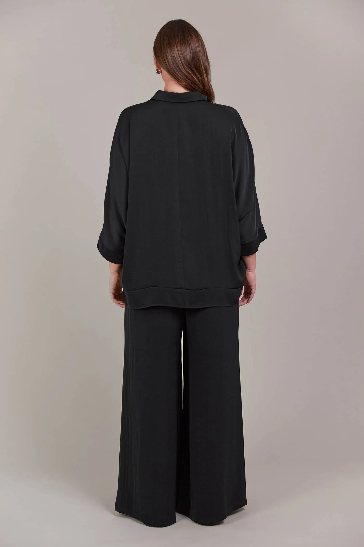 EB&IVE Elsie Relaxed Shirt BLACK