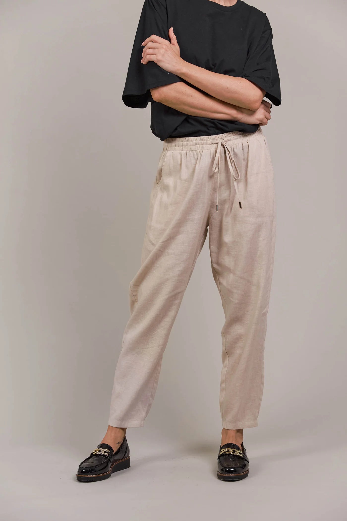 EB&IVE Laax Relaxed Pant ECRU