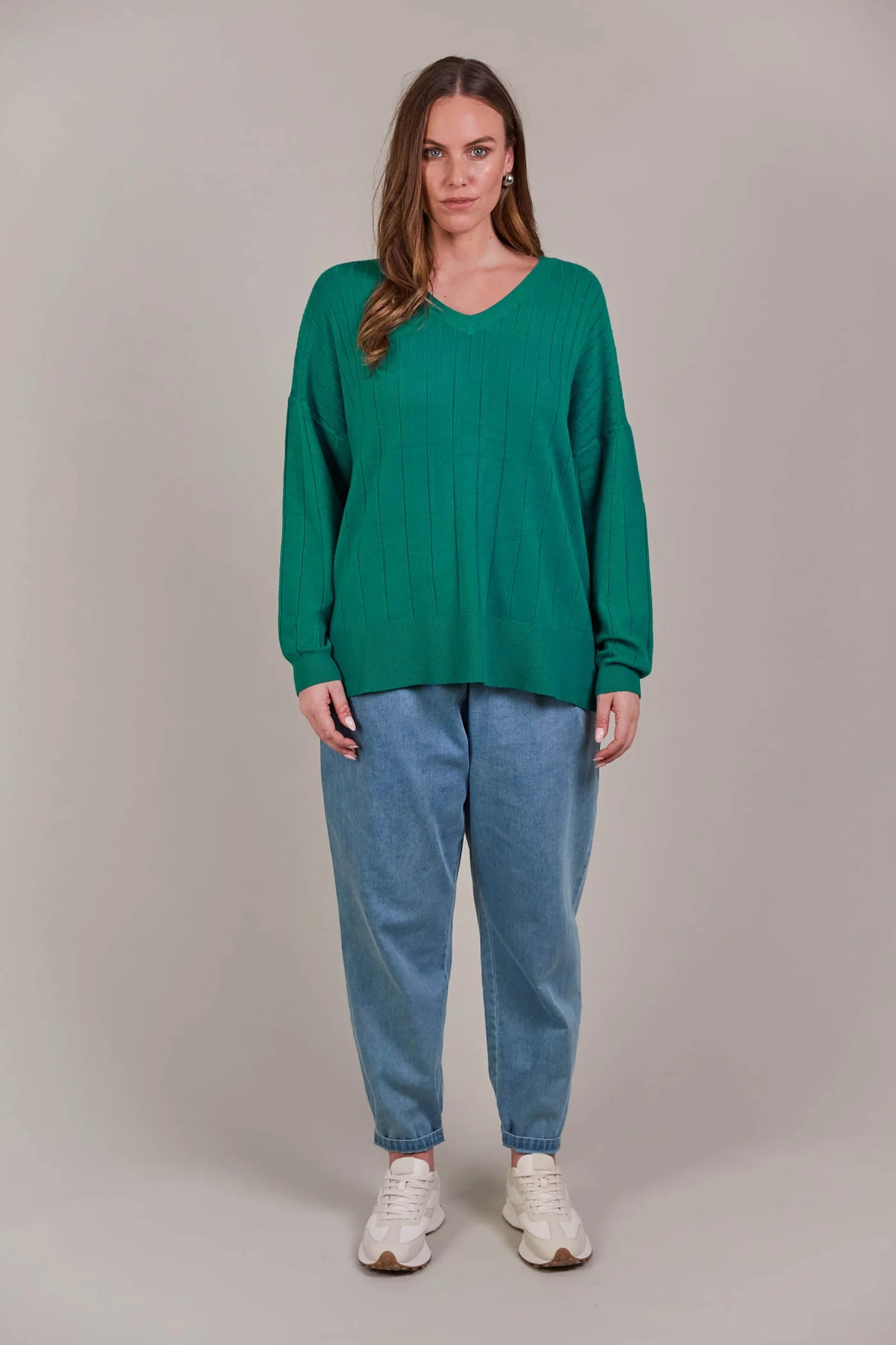 EB&IVE Palmer Relaxed Knit TEAL