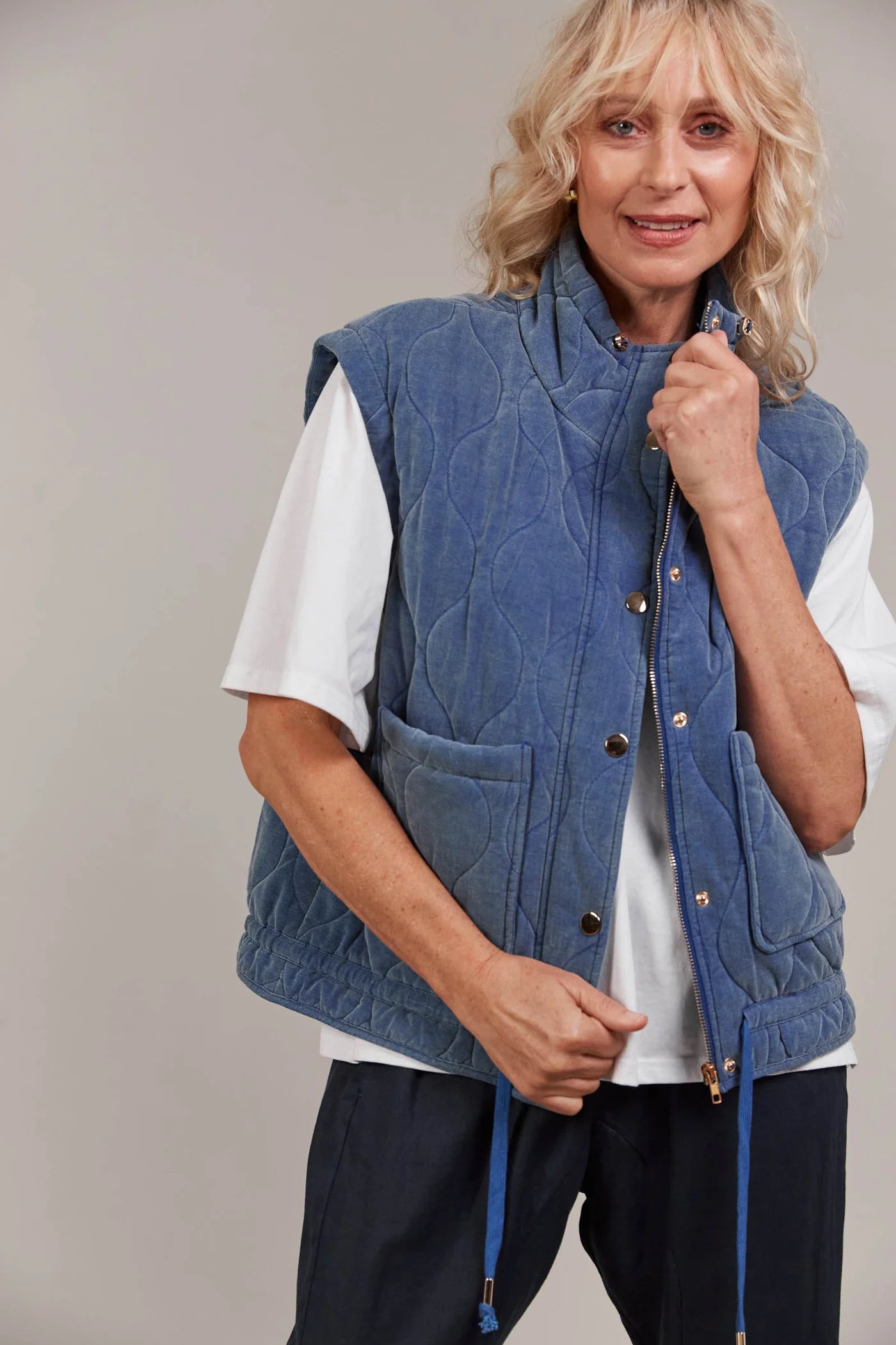 EB&IVE Pepi Vest DENIM