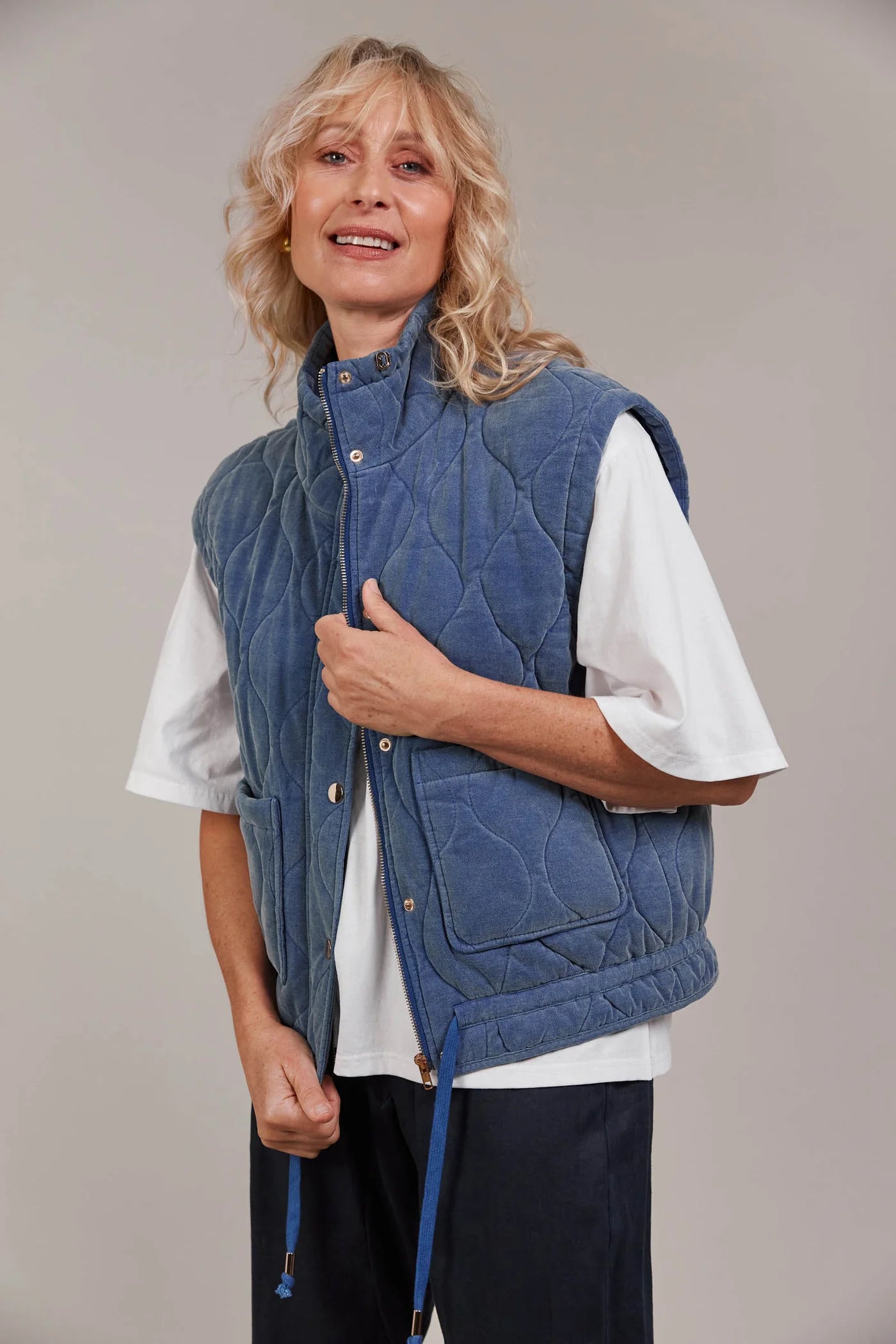 EB&IVE Pepi Vest DENIM