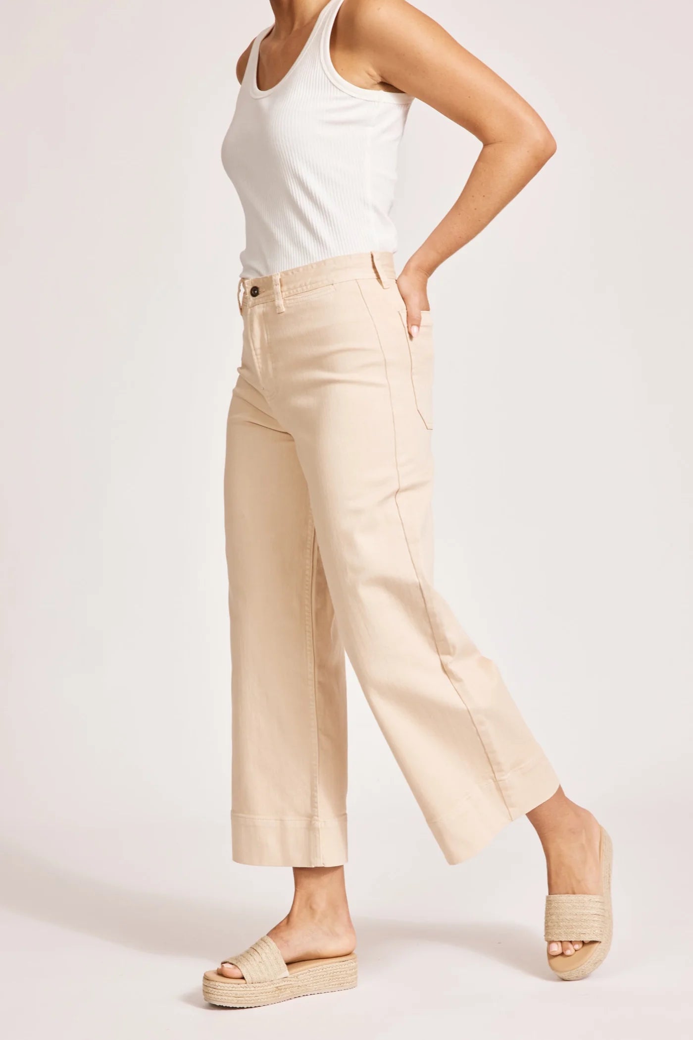EB & IVE Del Re Denim CLAY
