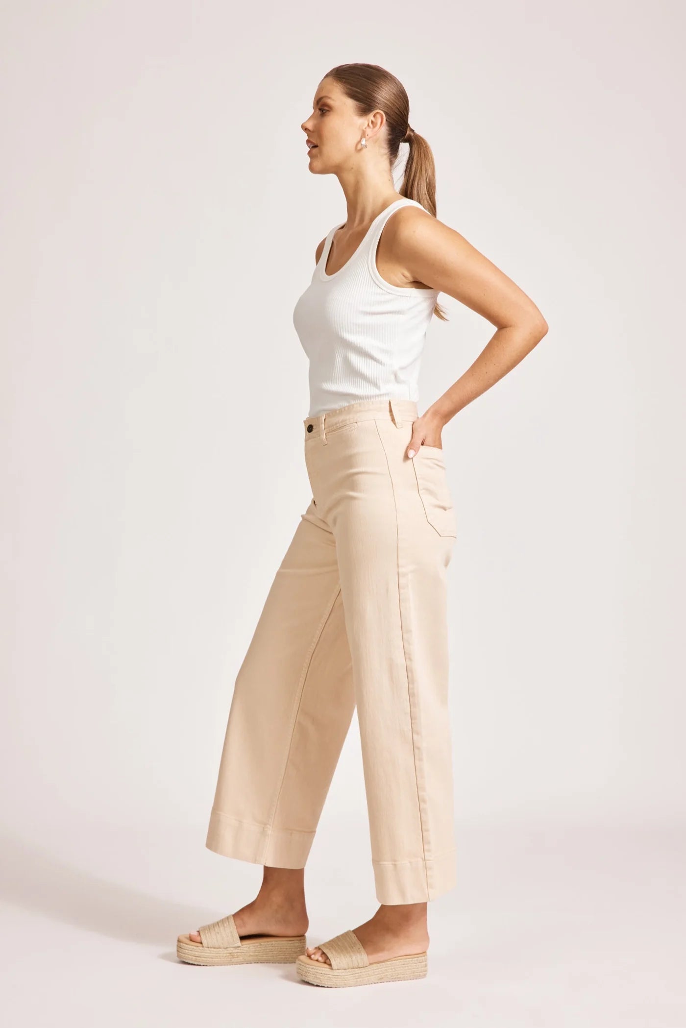 EB & IVE Del Re Denim CLAY