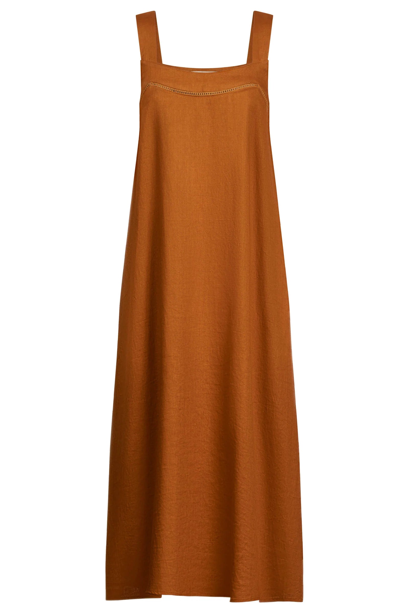 EB & IVE Miramar Tank Maxi Dress CARAMEL