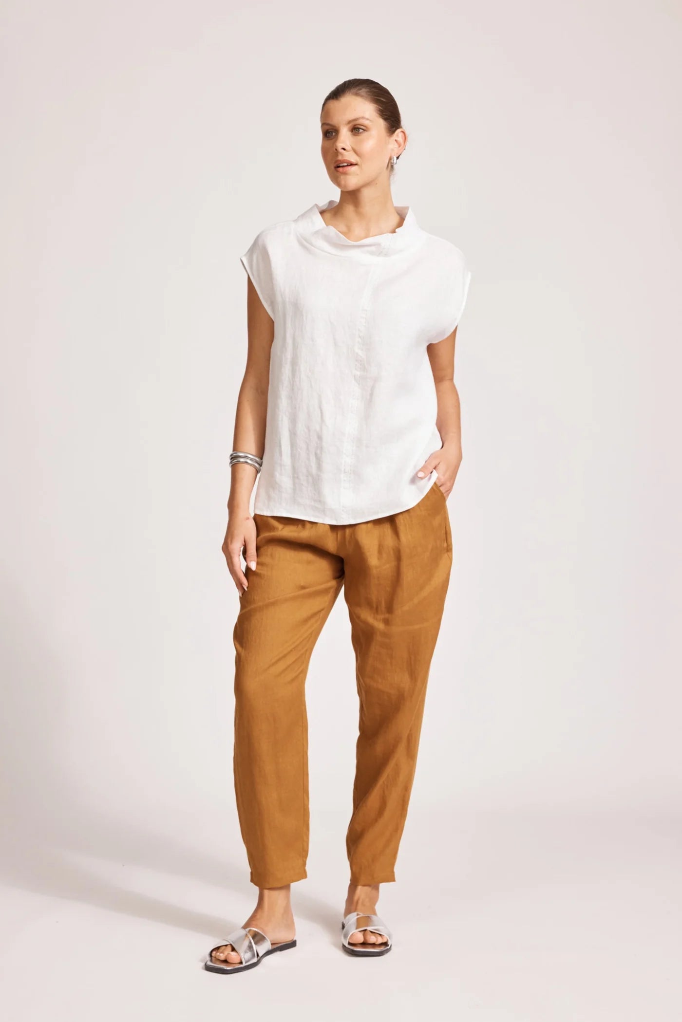 EB & IVE Miramar Top WHITE