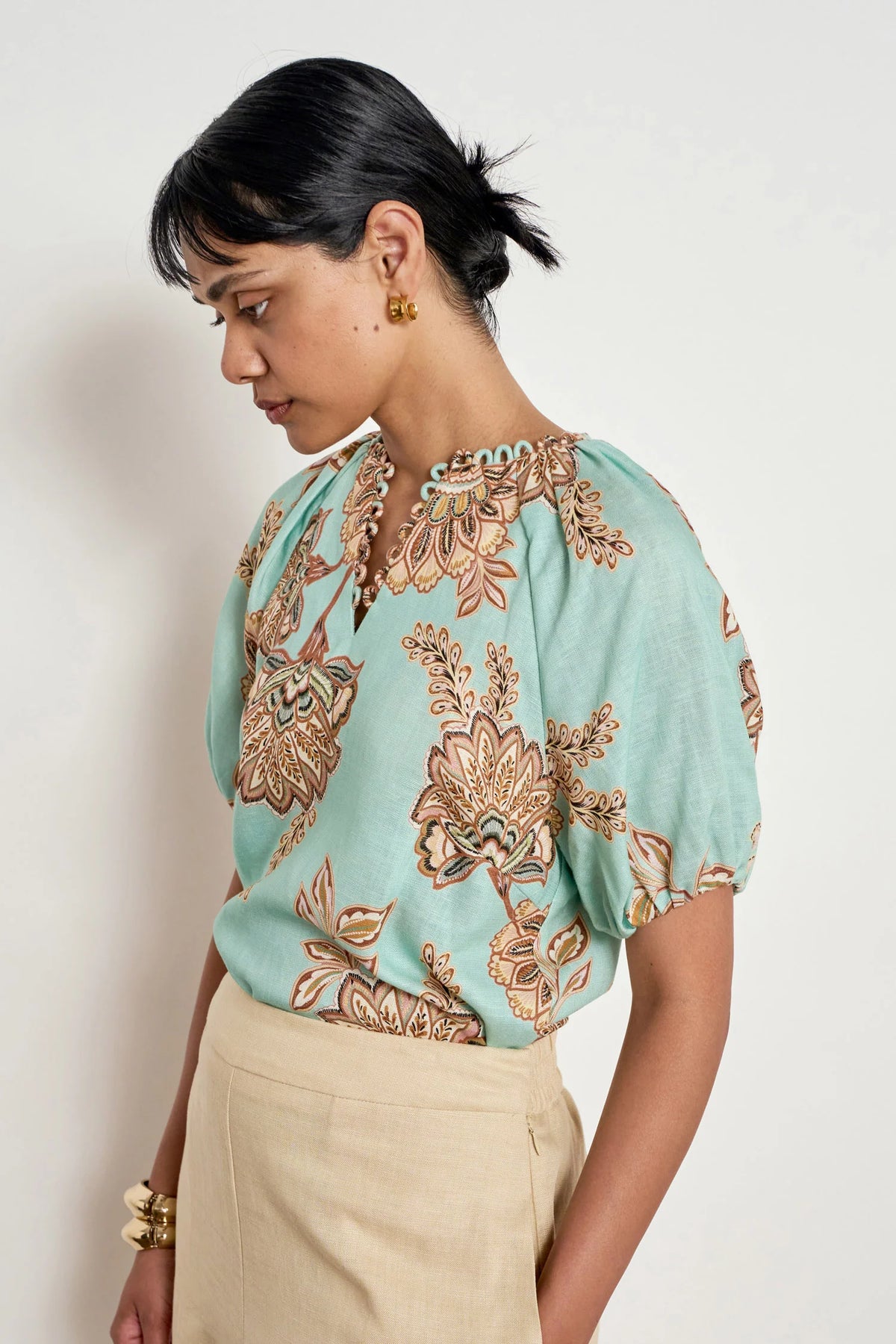ZOE KRATZMANN Perceive Top MINT KGARI