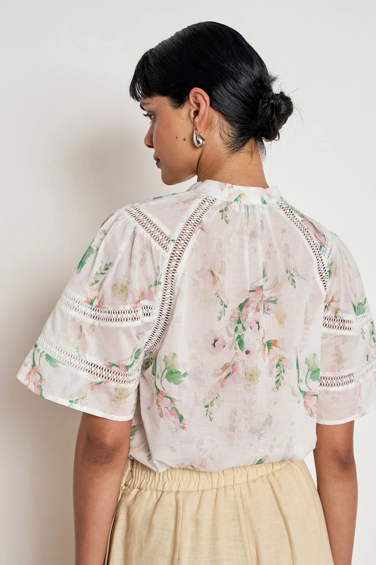 ZOE KRATZMANN Pulse Top PAINTERLY BLOOM