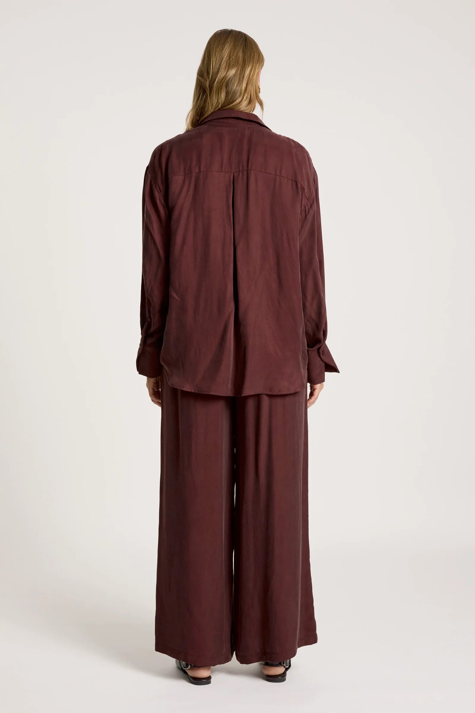 EB & IVE Calista Shirt MAHOGANY