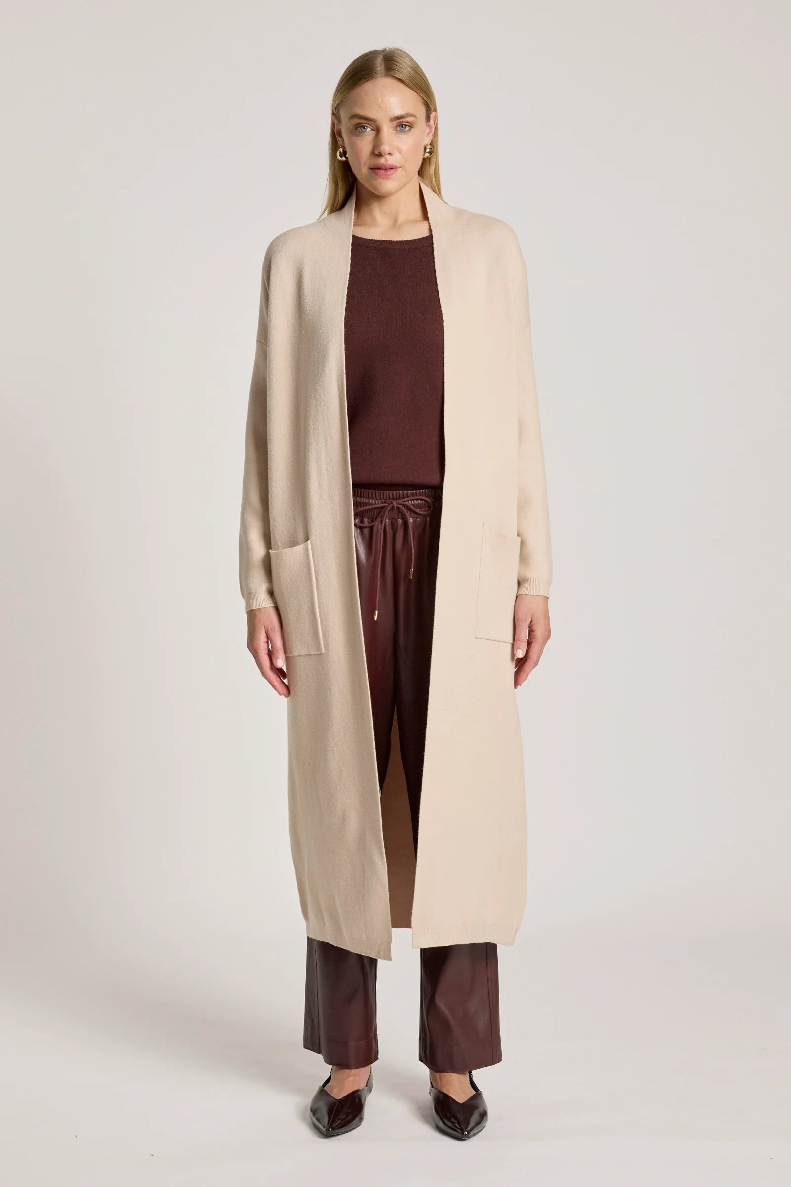 EB & IVE Zala Cardigan BISQUE