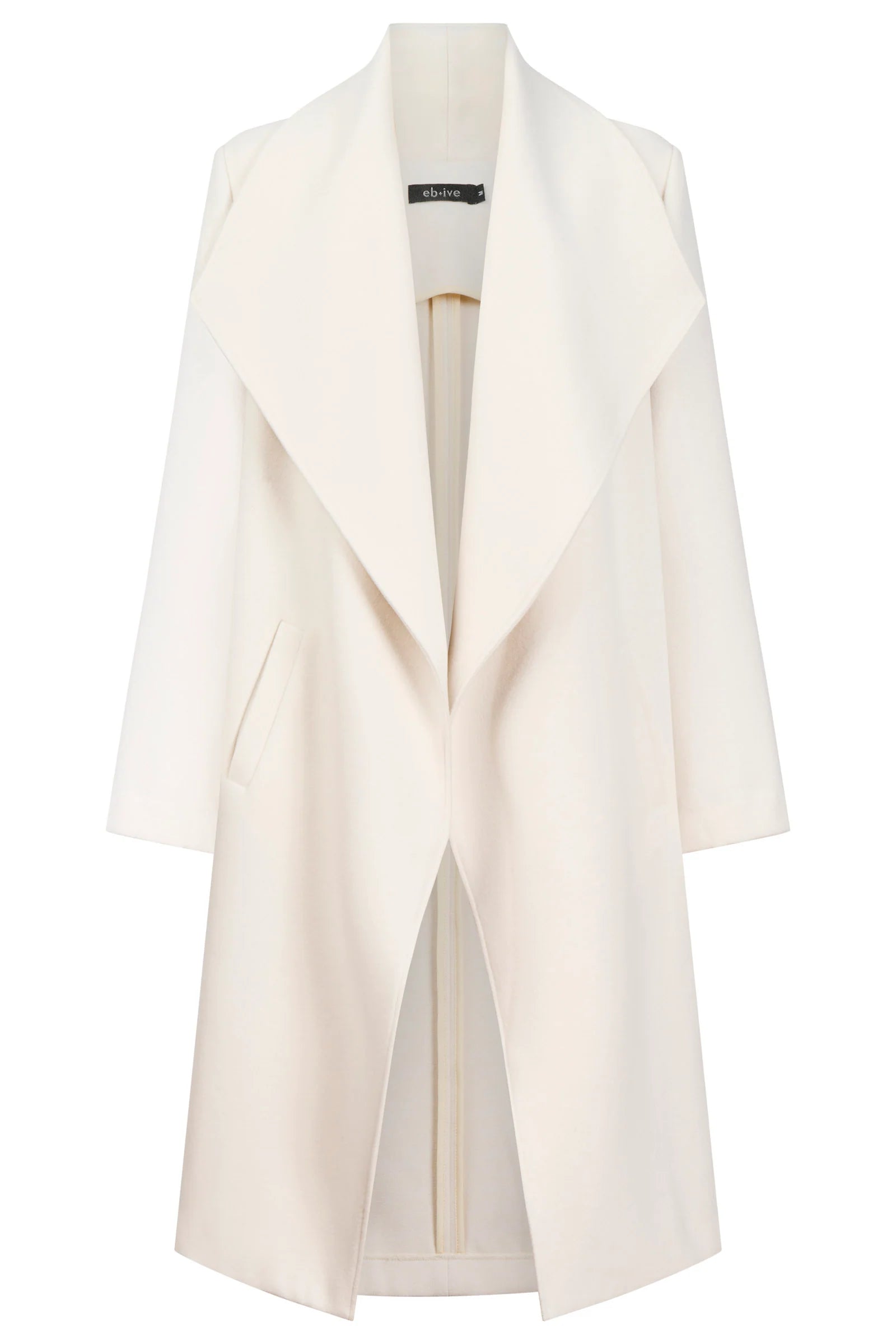 EB & IVE Wanderer Coat ECRU