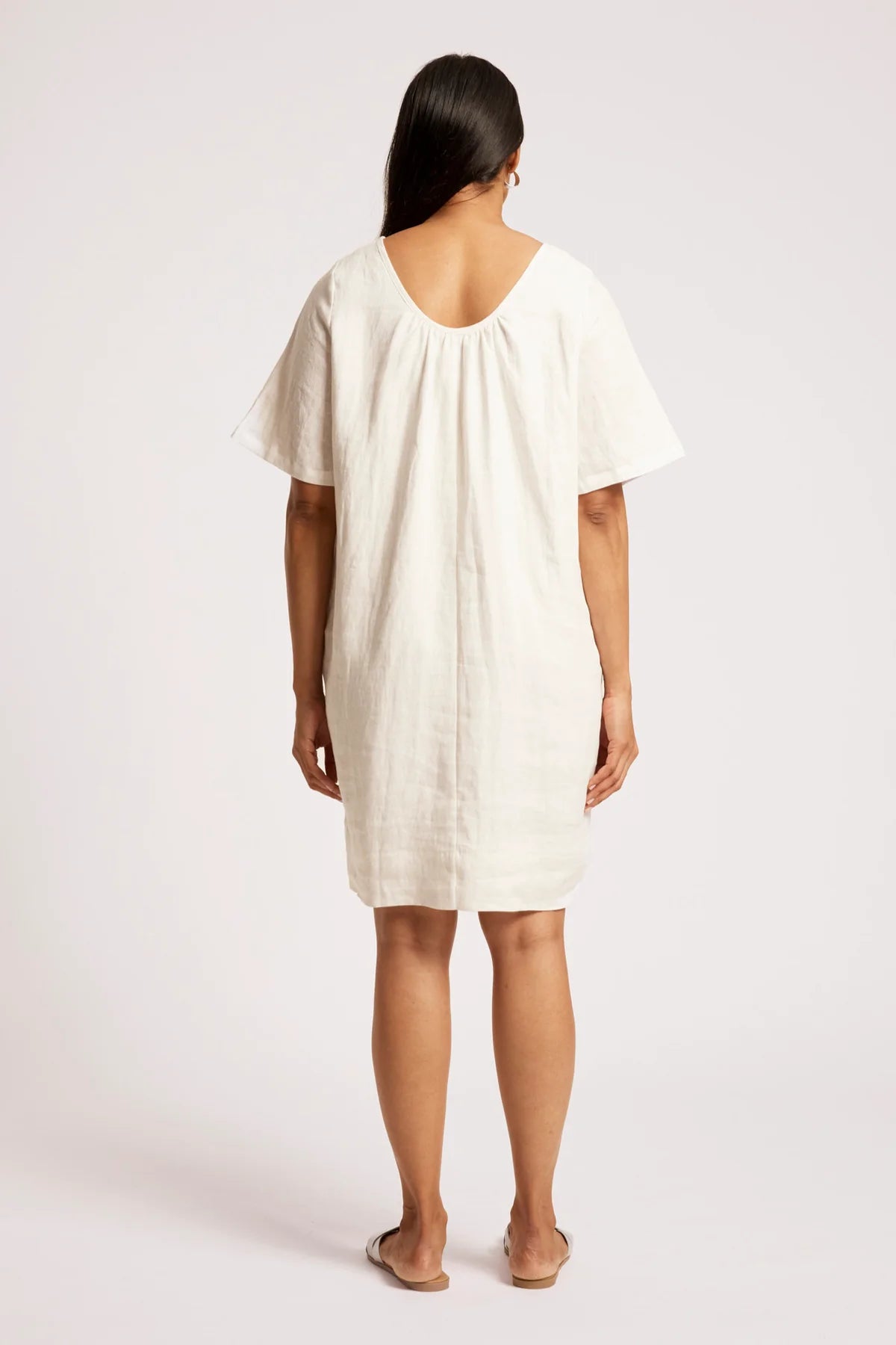 EB & IVE Cove Dress WHITE