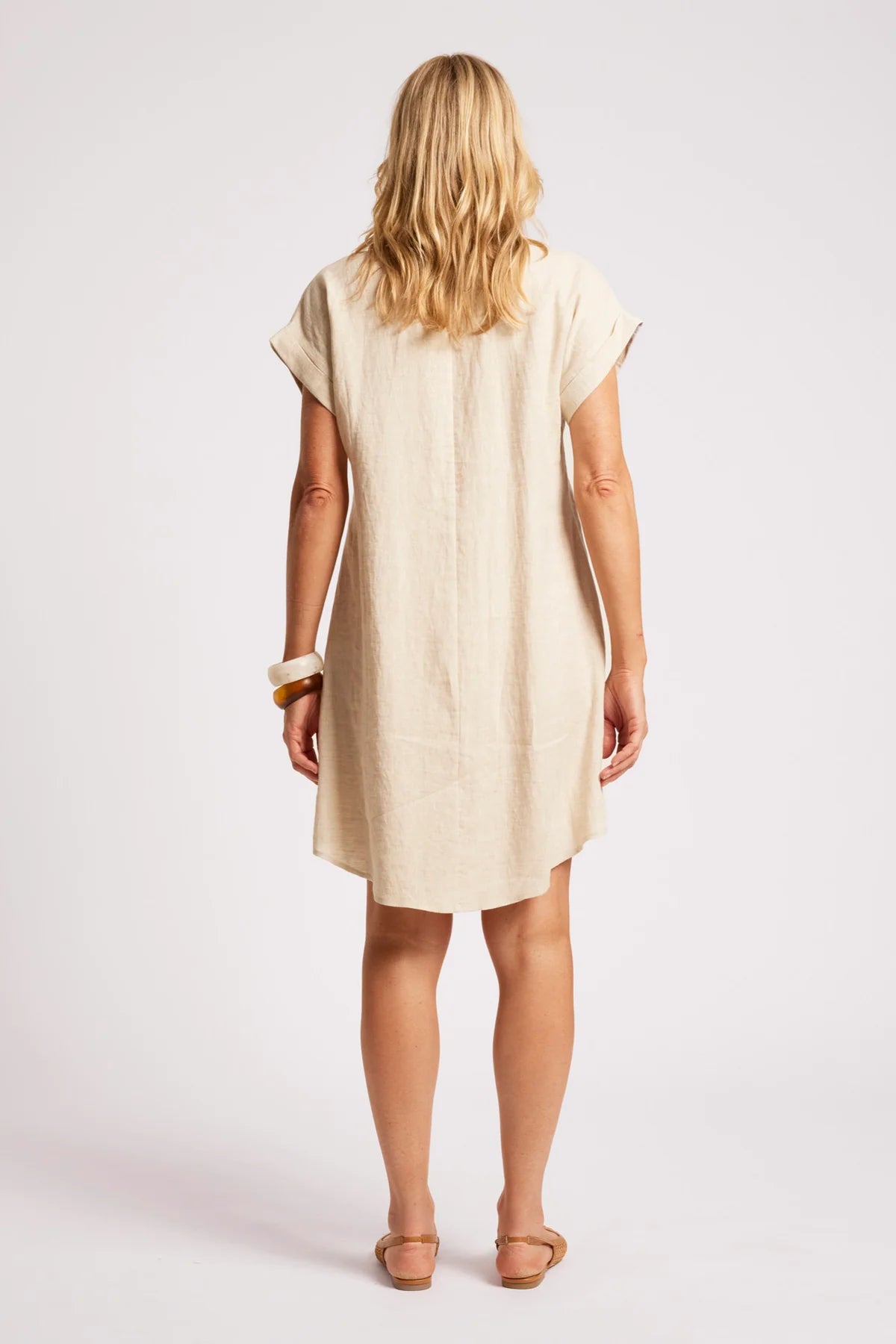 EB & IVE Maris Shirt Dress TUSK