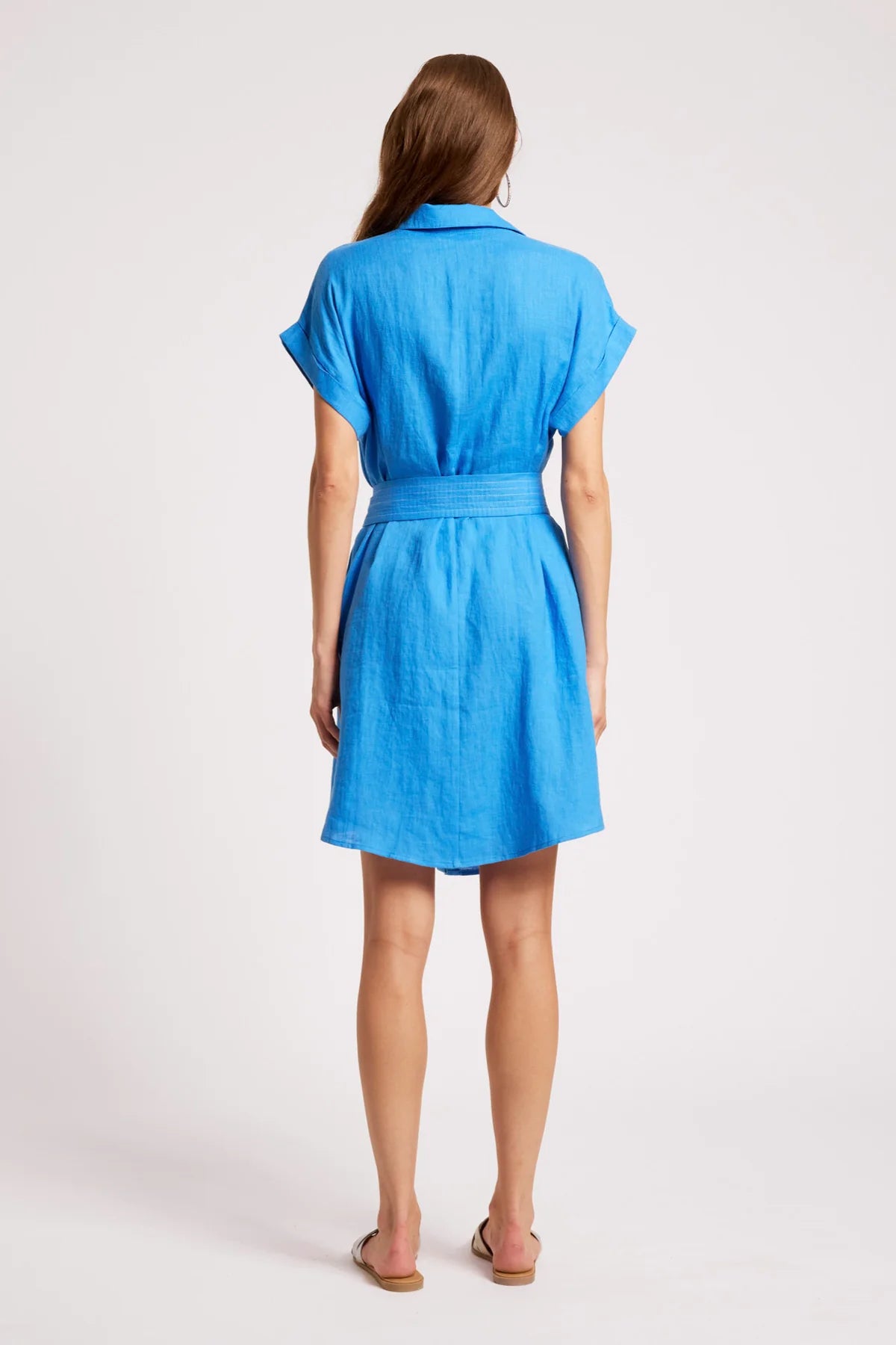 EB & IVE Maris Shirt Dress MARINE