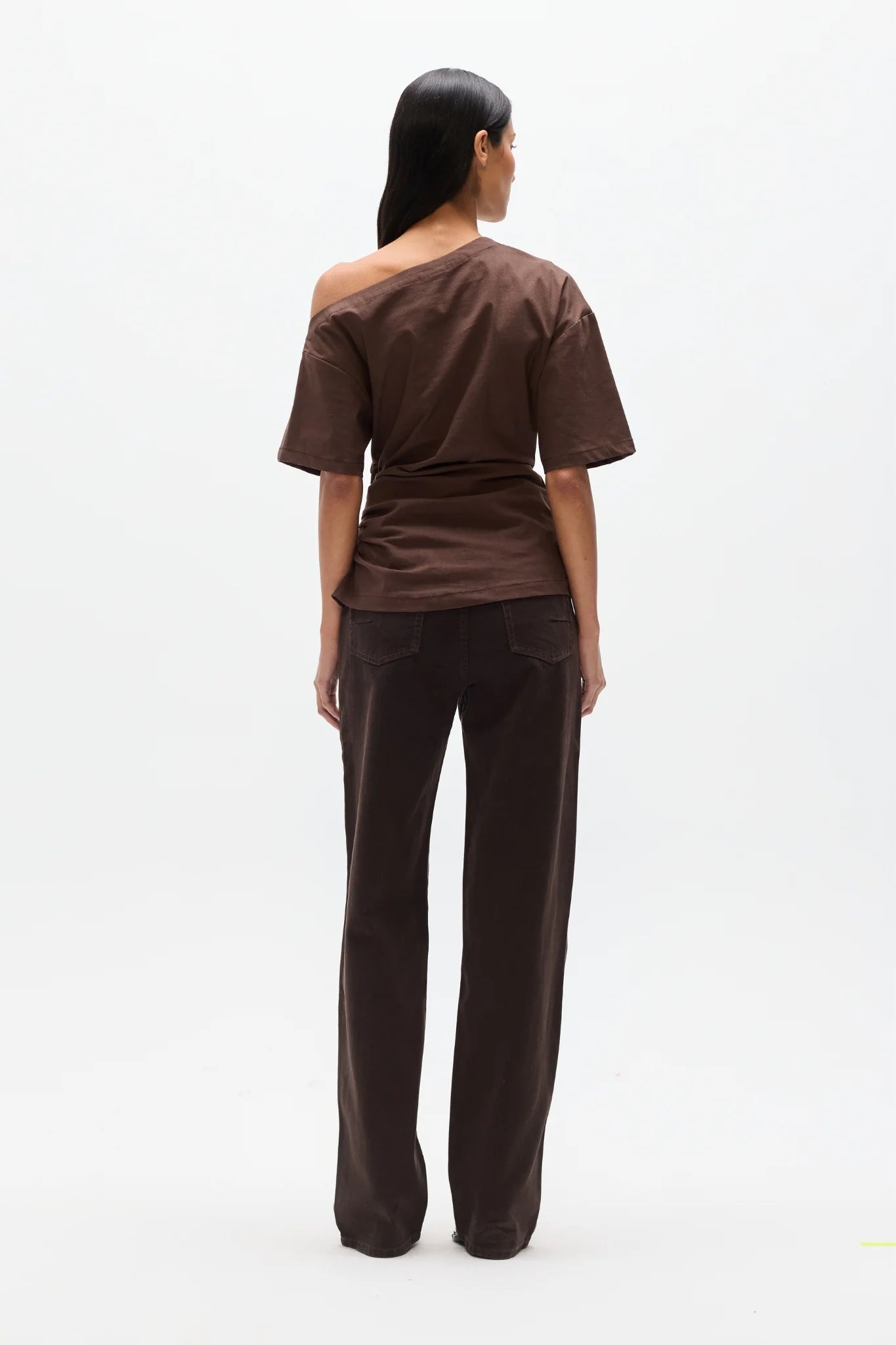 BAYSE Suki Top CHOCOLATE