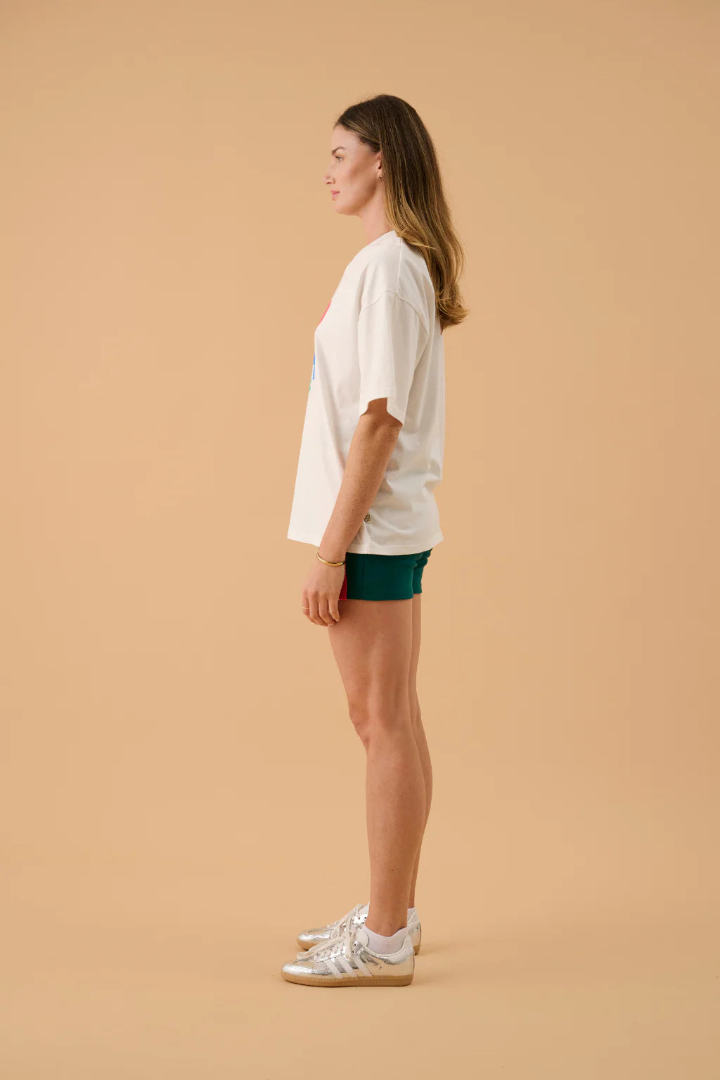 ARAMINTA JAMES Sun Oversized Tee WARM WHITE