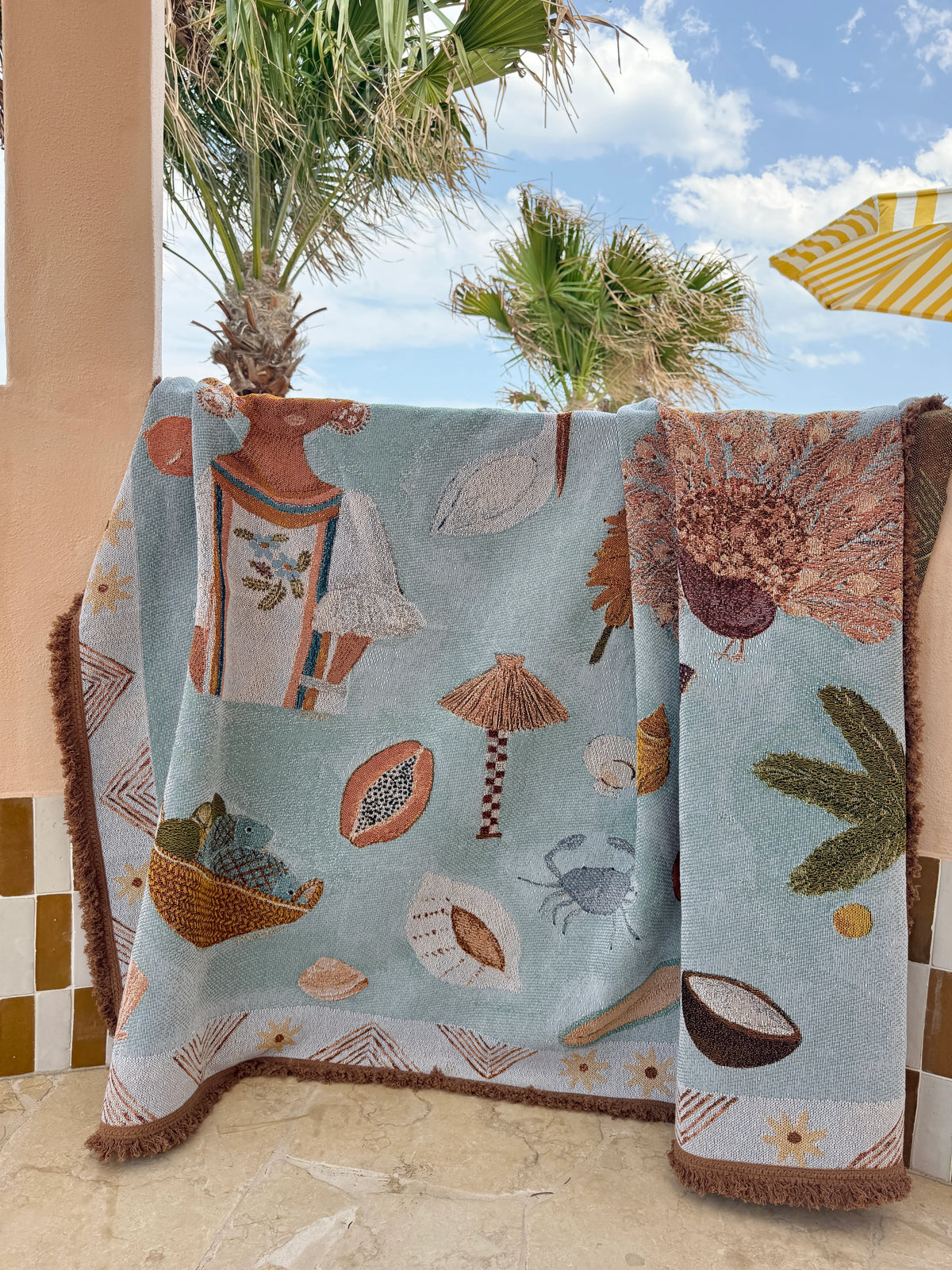 GOOD THROW CO Art Throw Rug SUMMER LOVIN