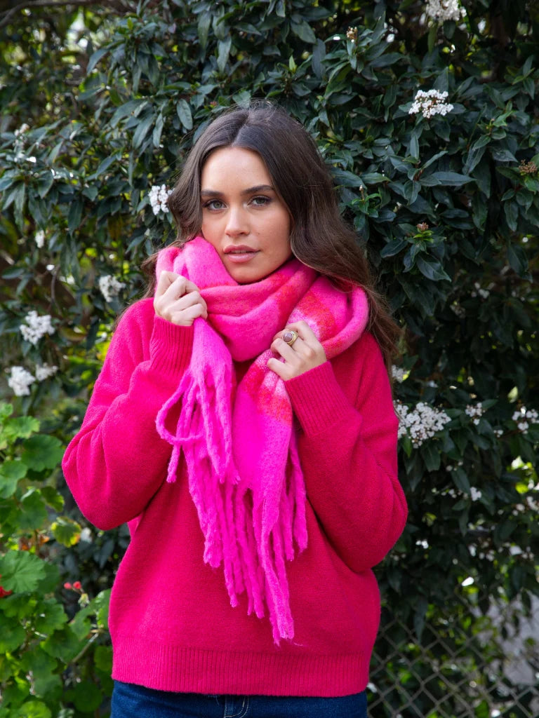 HOLIDAY Sara Scarf PINK